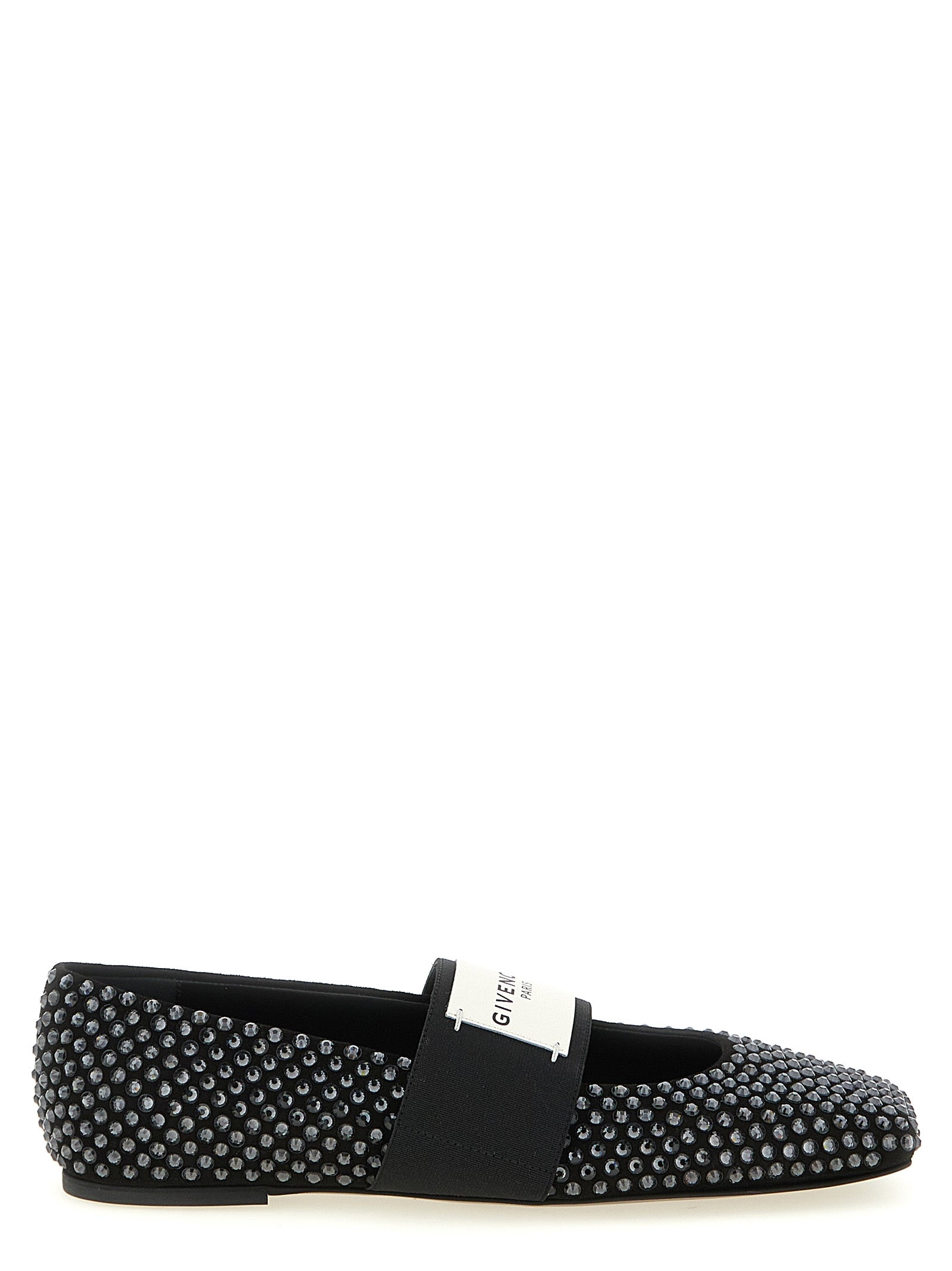 Givenchy Black Calfskin Ballet Women's Flats