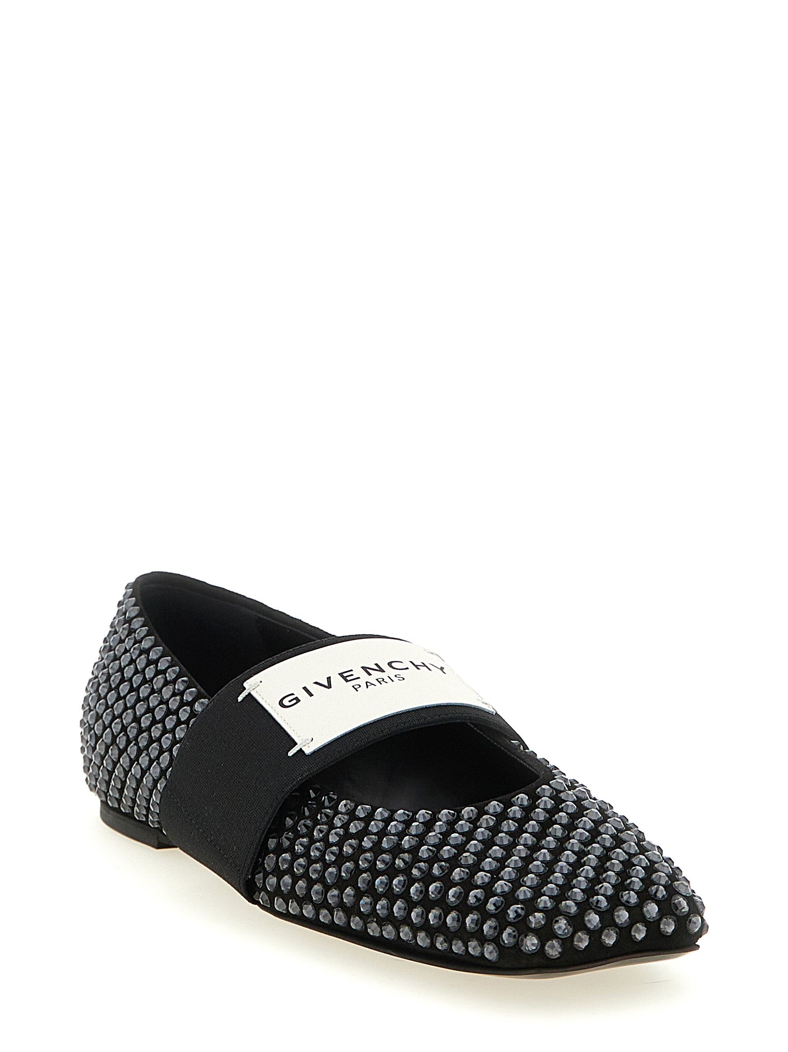 Givenchy Black Calfskin Ballet Women's Flats