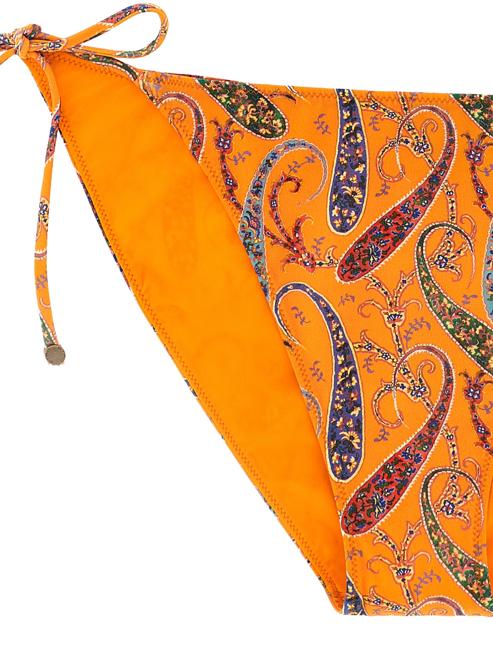 Etro Orange Polyamide Women's Bikini