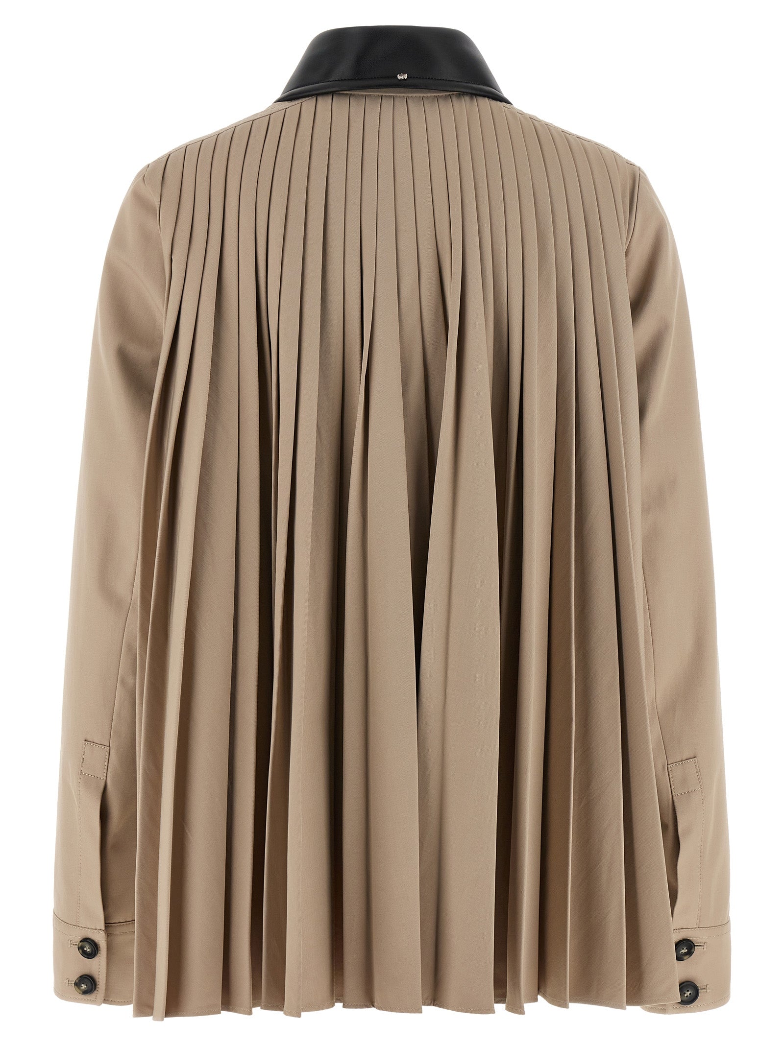 Sportmax Beige Polyester Women's Coat