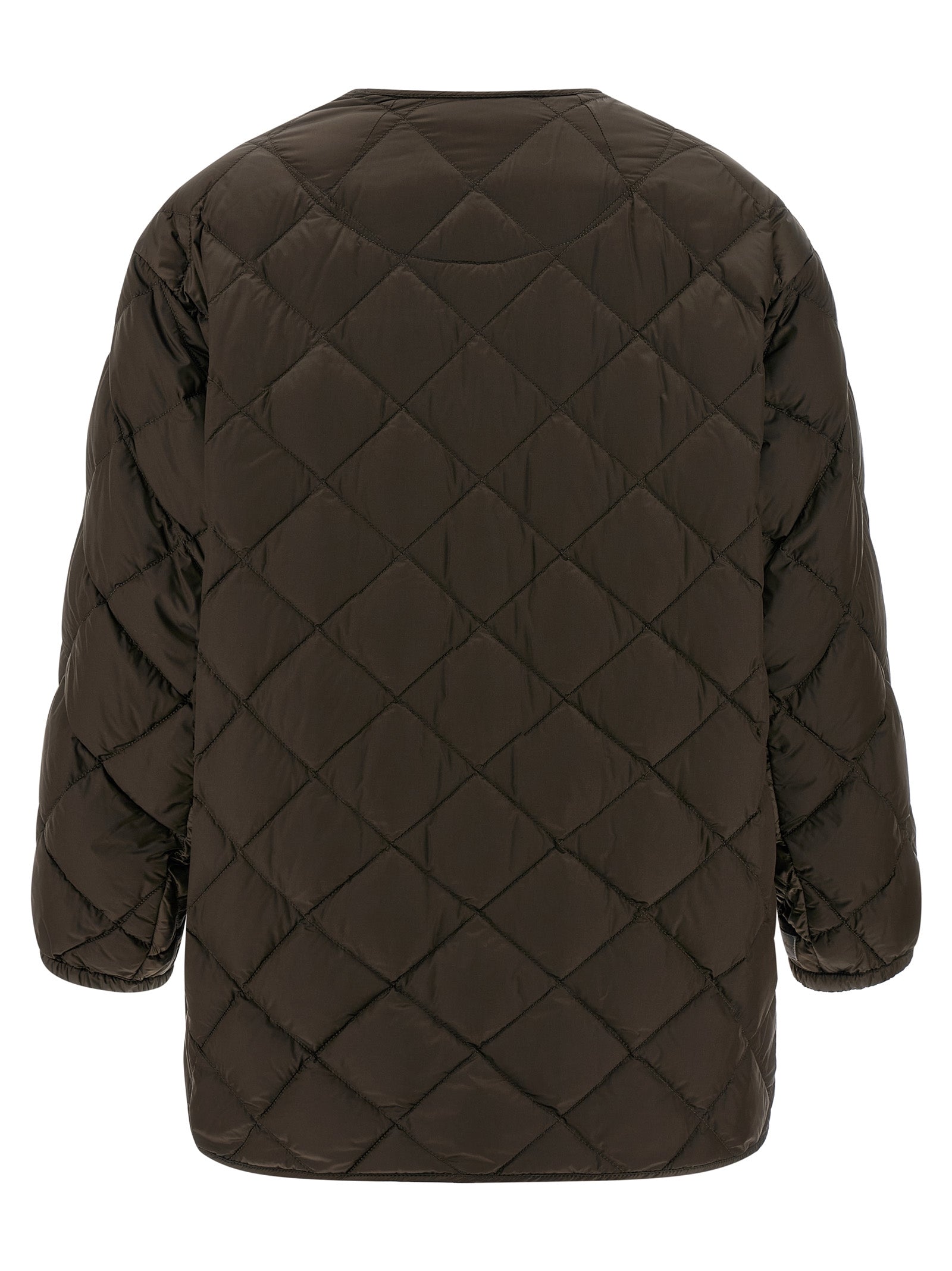 Max Mara Brown Polyamide Full-Length Women's Jacket