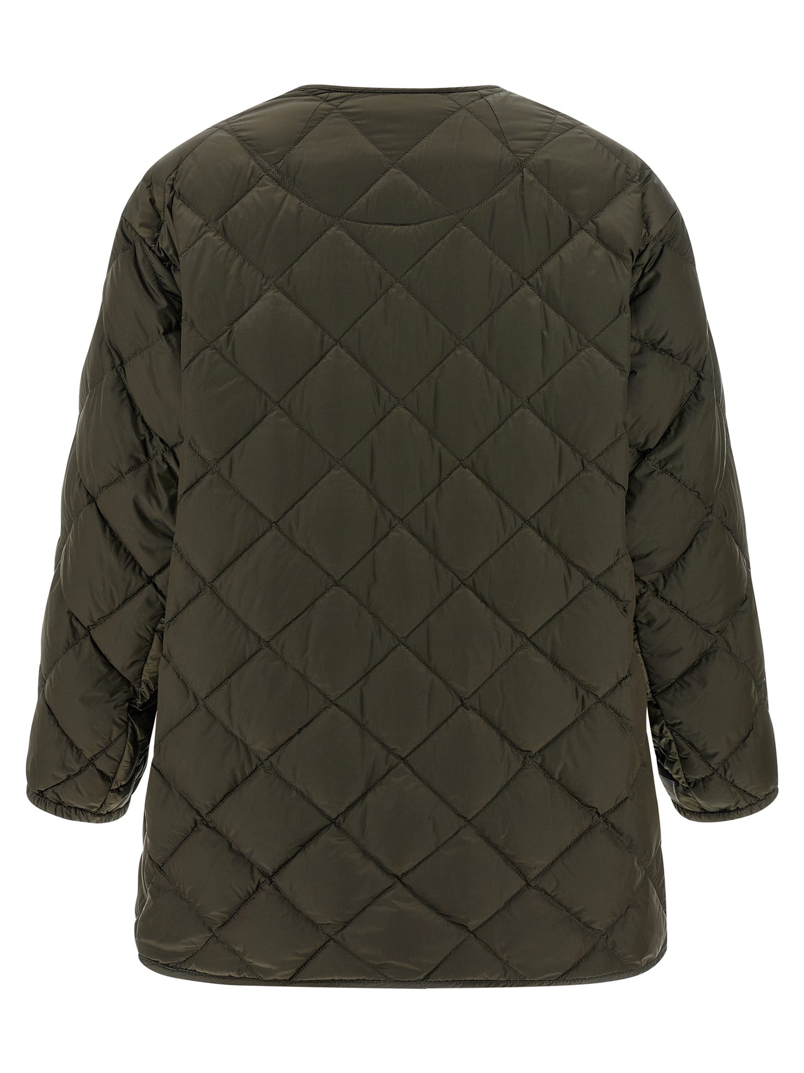 Max Mara Bicolor Polyamide Full-Length Women's Jacket