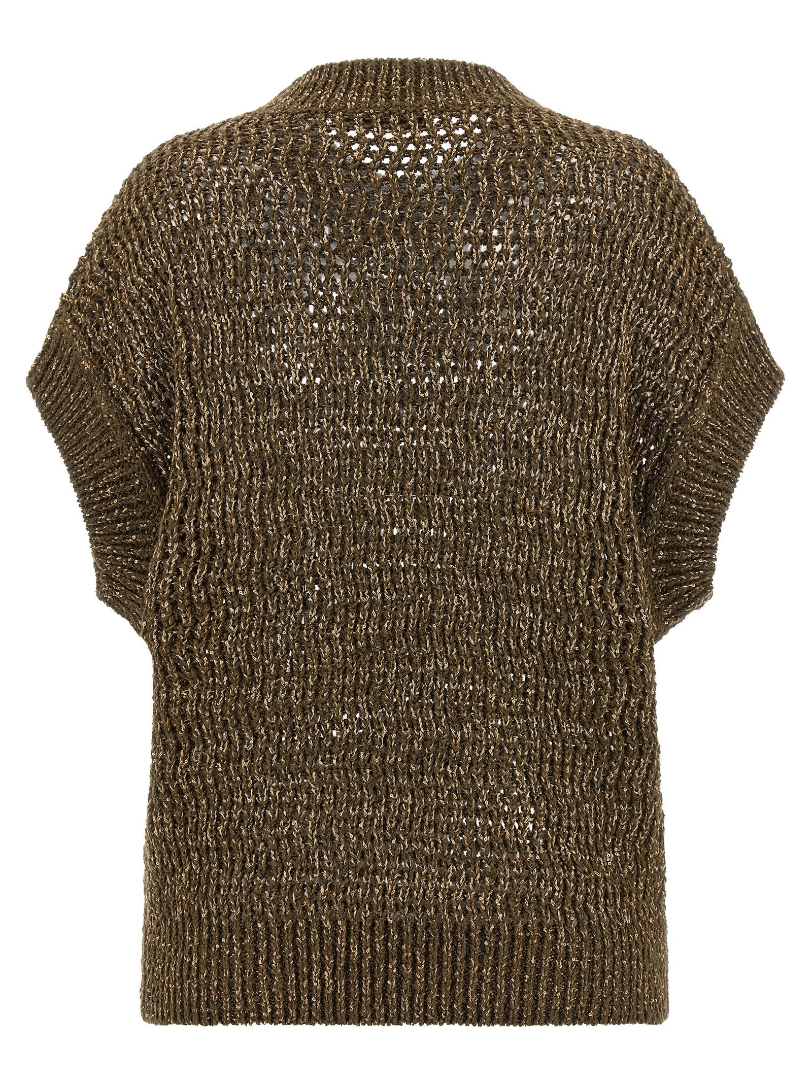 Max Mara Bicolor Cotton Women's Cardigan