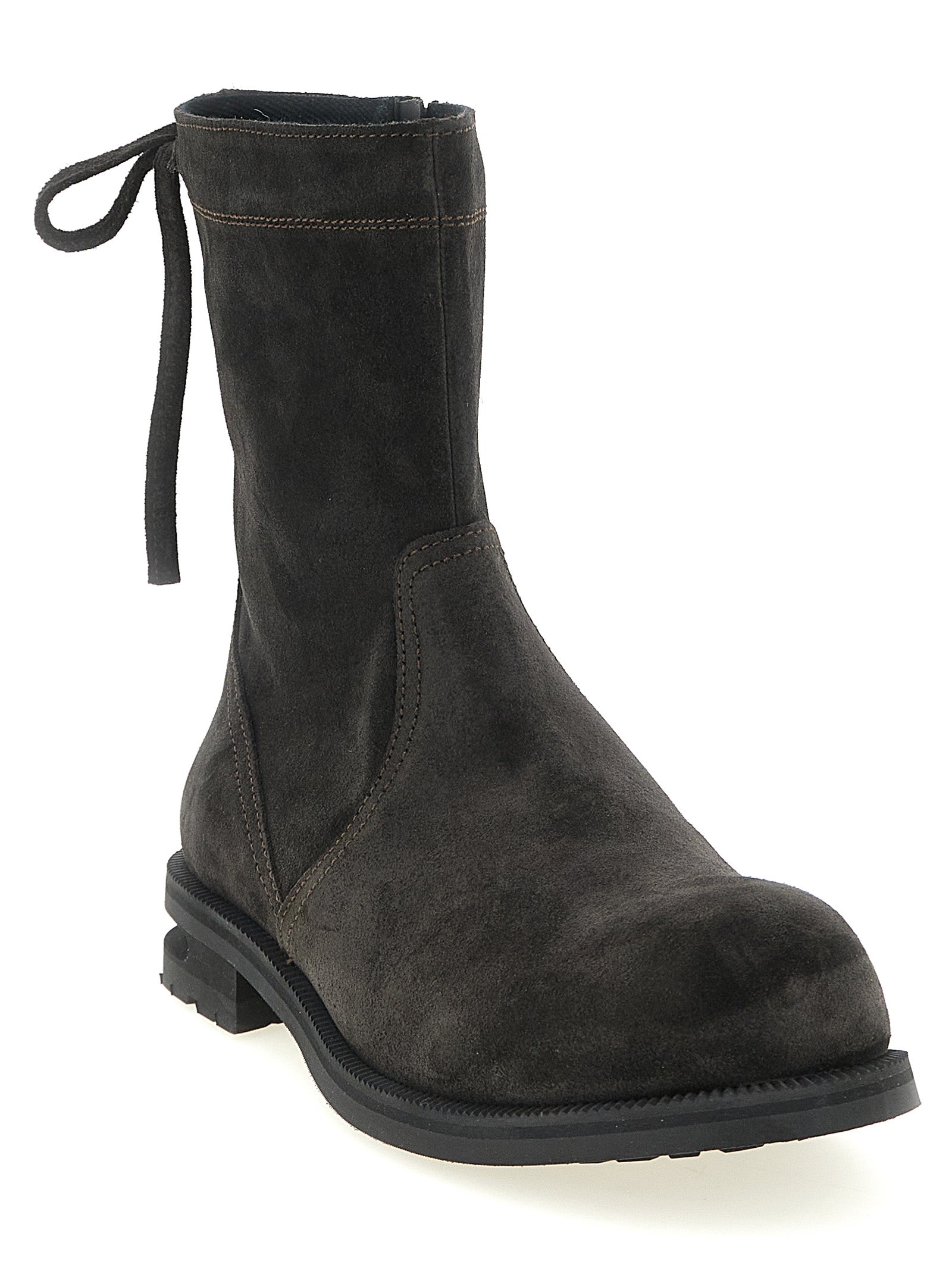 Kiko Kostadinov Brown Calfskin Ankle Men's Boots