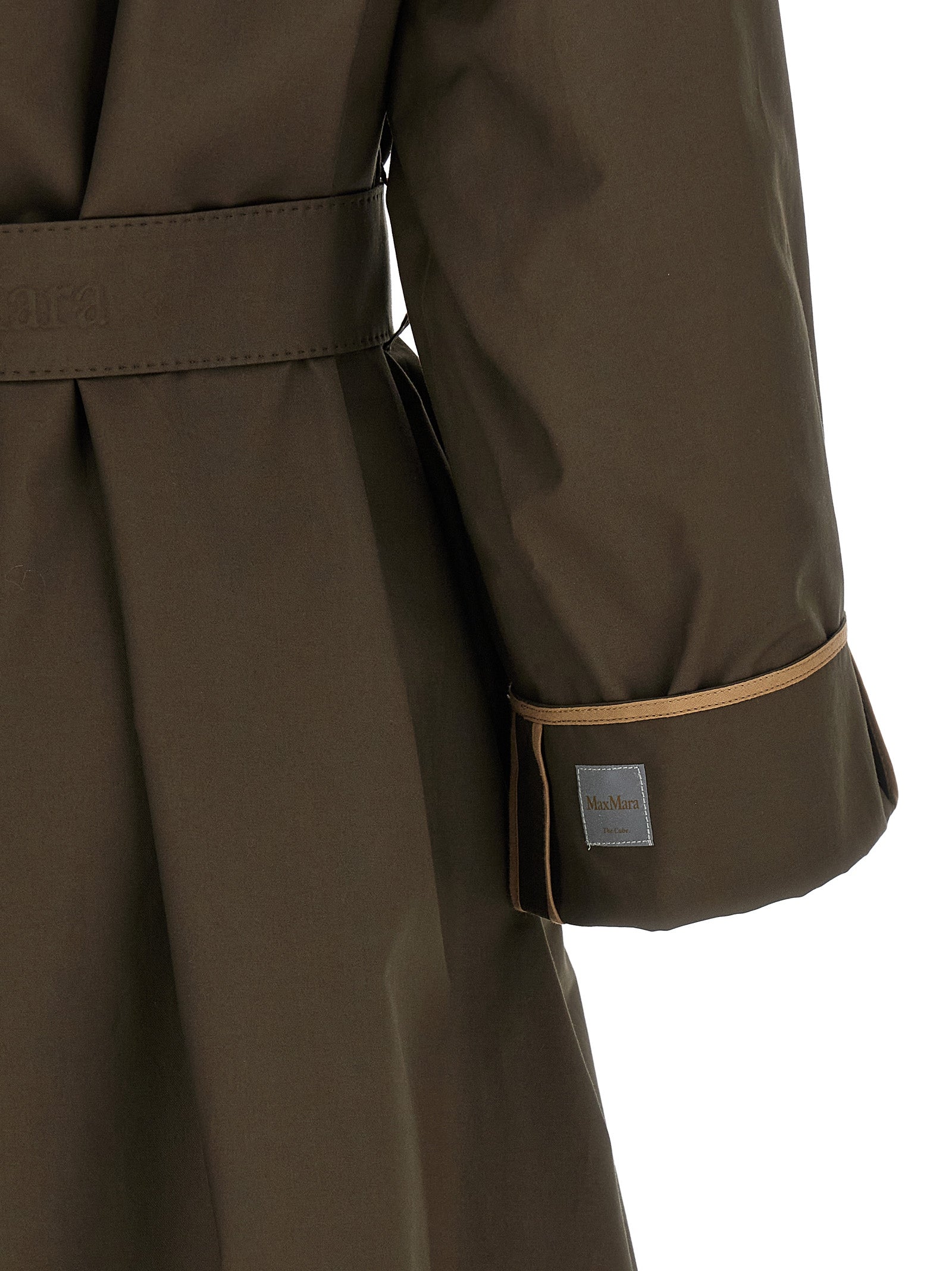 Max Mara Bicolor Cotton Women's Coat