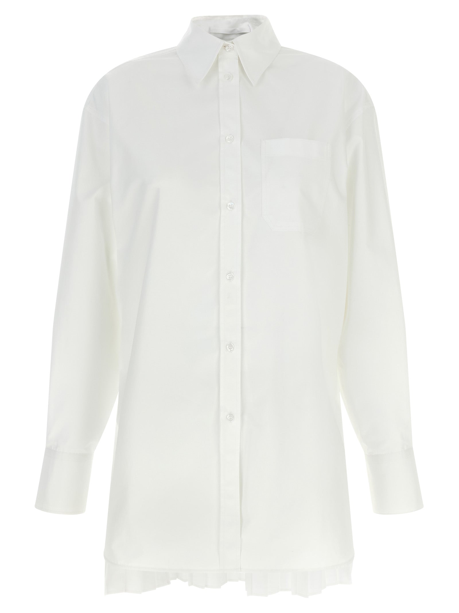 Sportmax White Cotton Women's Blouse