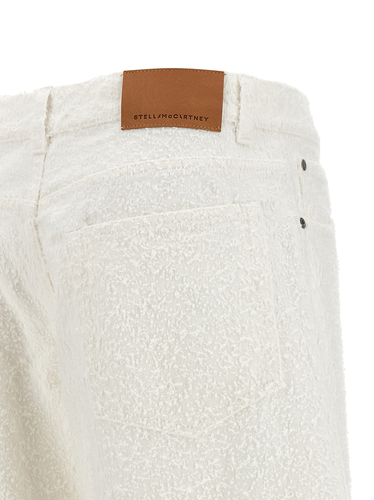 Stella McCartney White Cotton Jeans Women's Denim