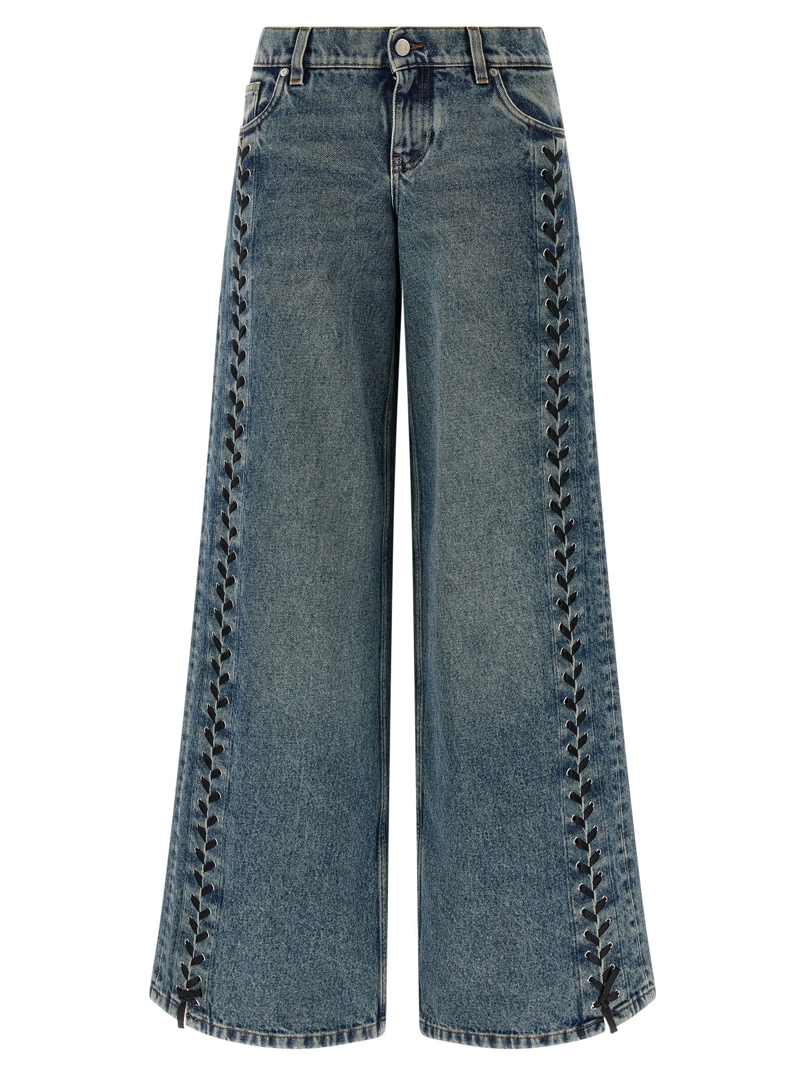 Stella McCartney Blue Cotton Jeans Women's Denim