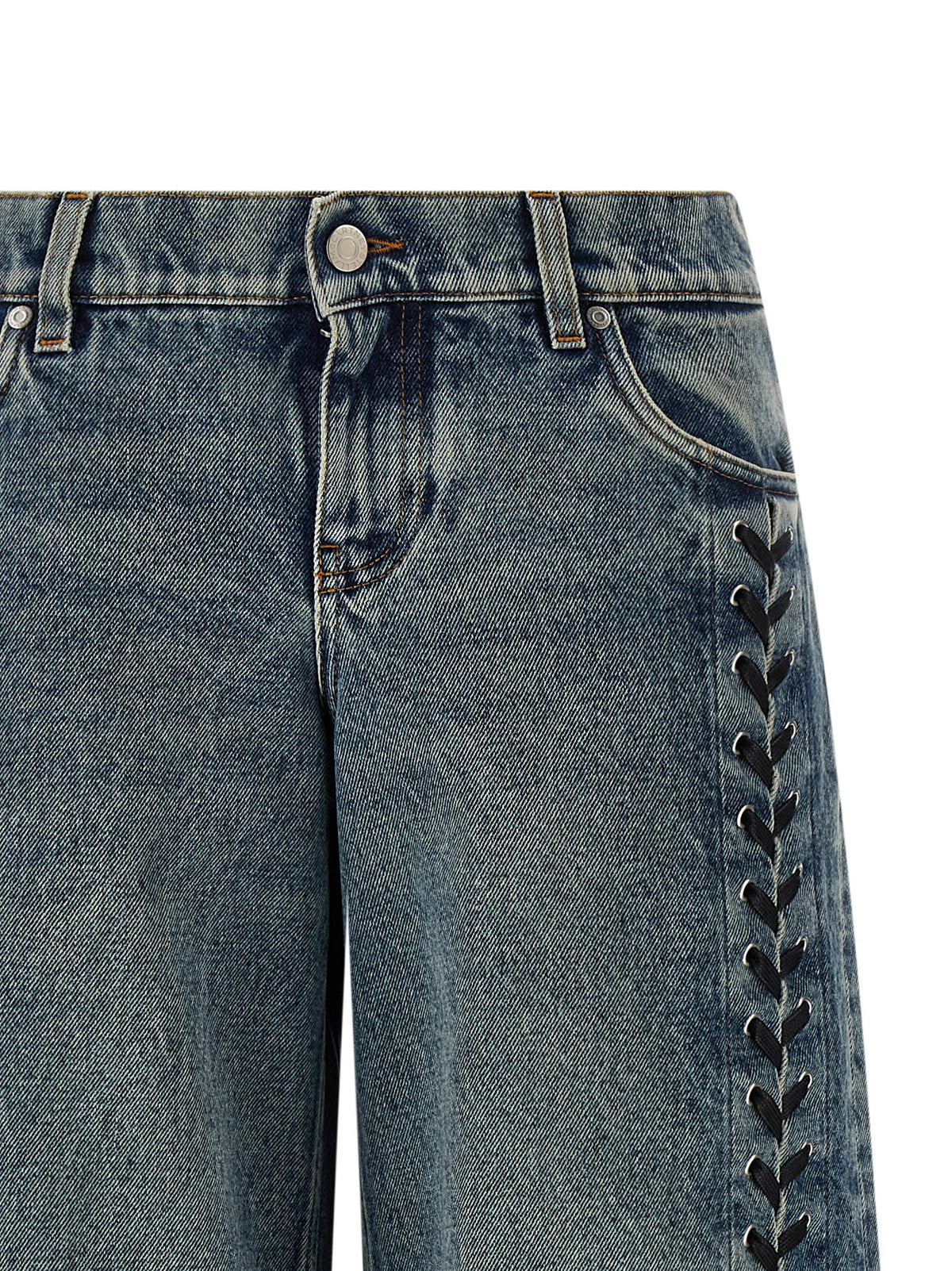 Stella McCartney Blue Cotton Jeans Women's Denim