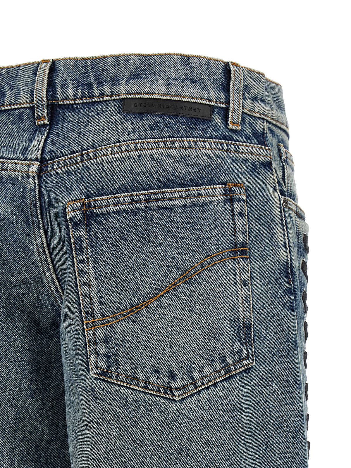 Stella McCartney Blue Cotton Jeans Women's Denim