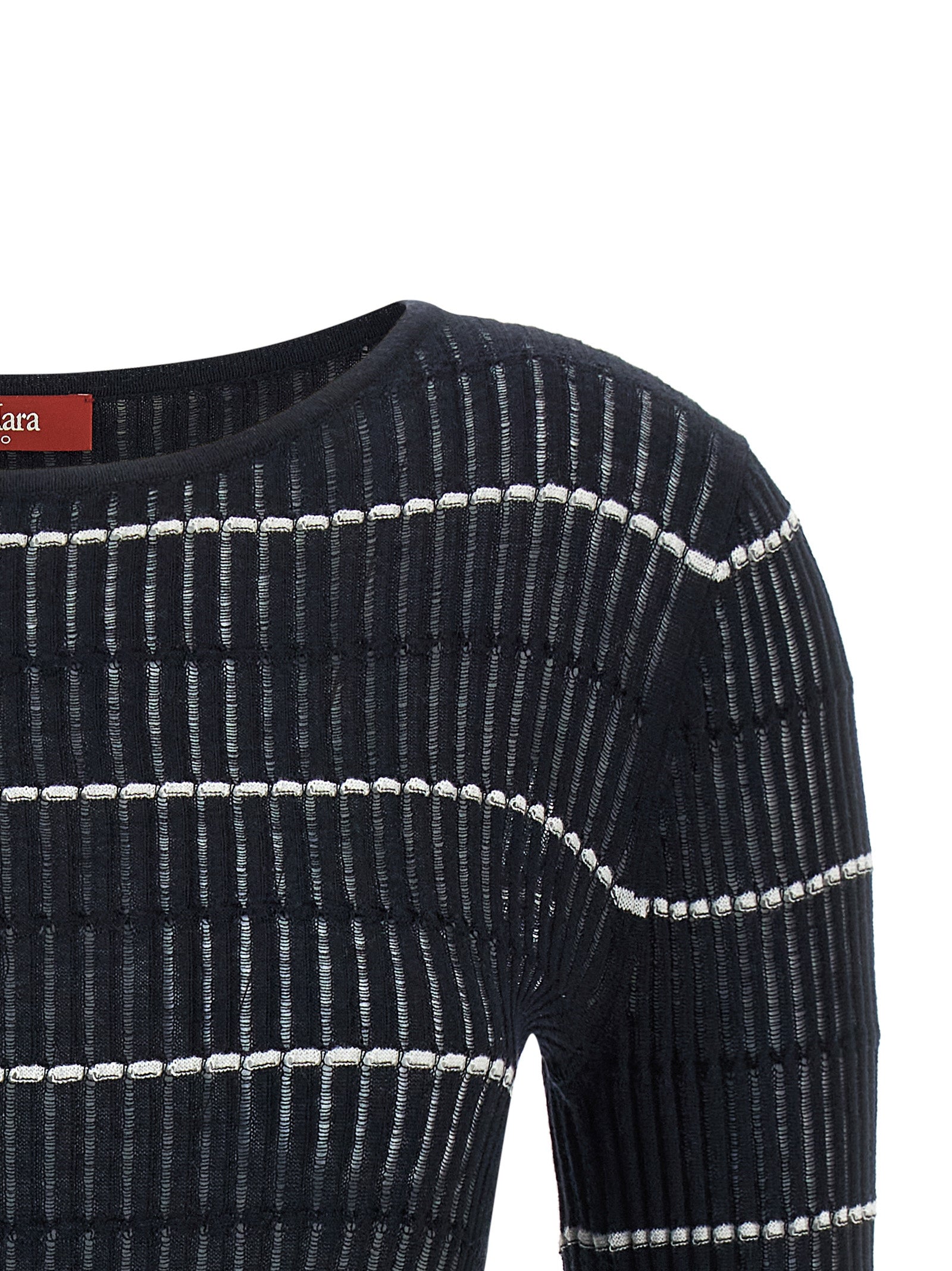 Max Mara Blue Silk Women's Cardigan