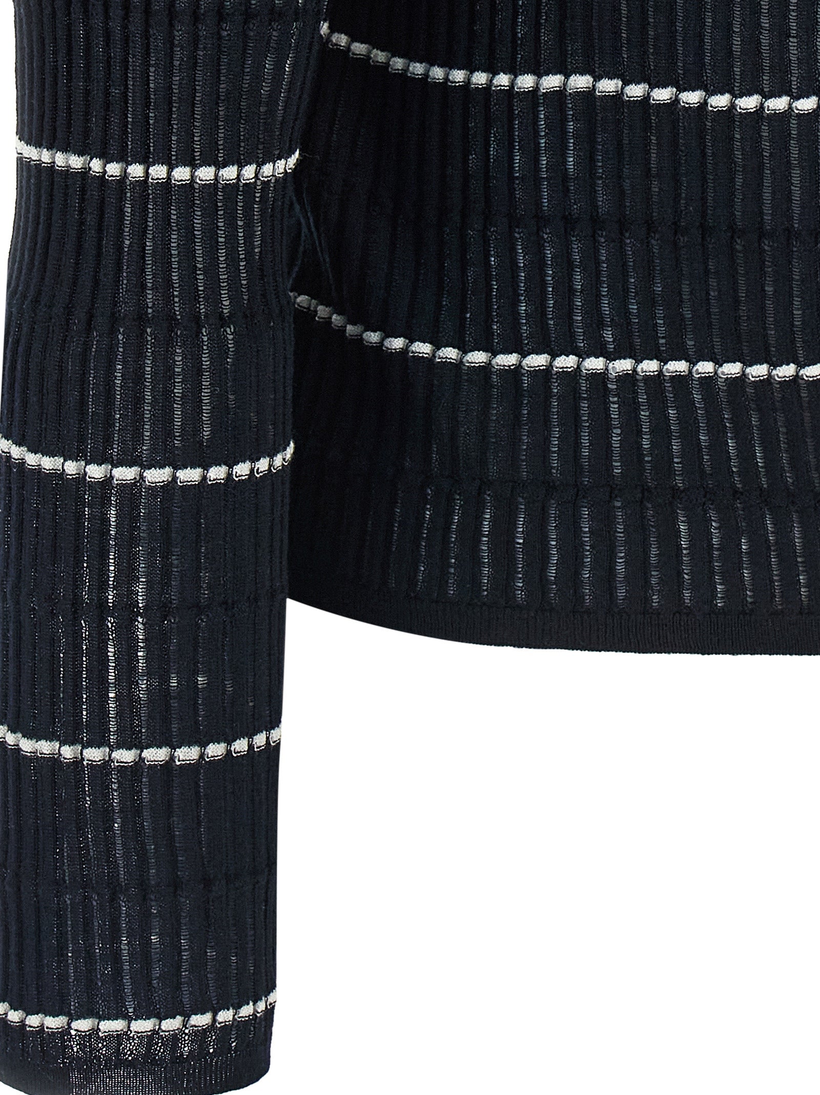 Max Mara Blue Silk Women's Cardigan