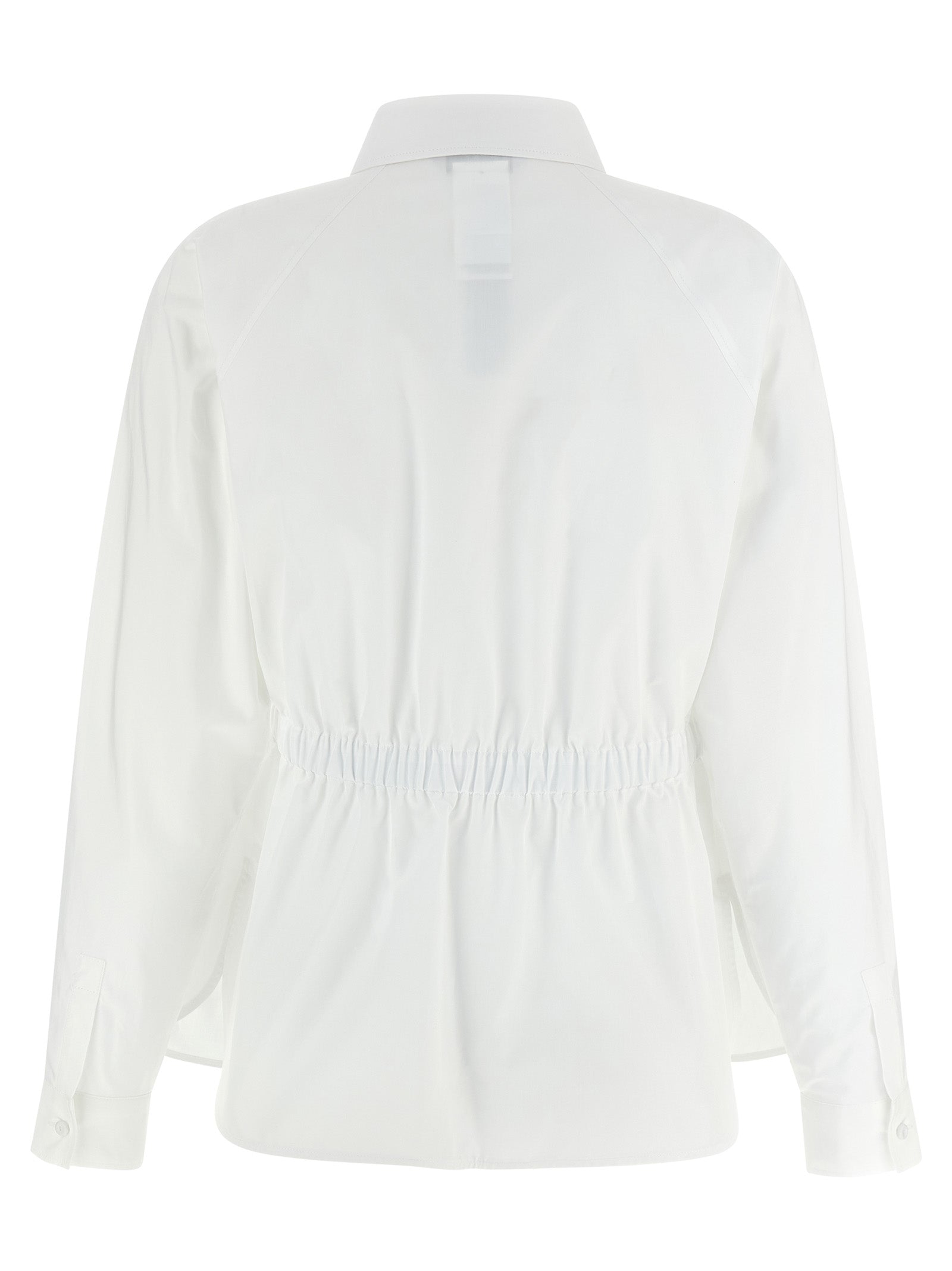 Max Mara White Cotton Women's Blouse