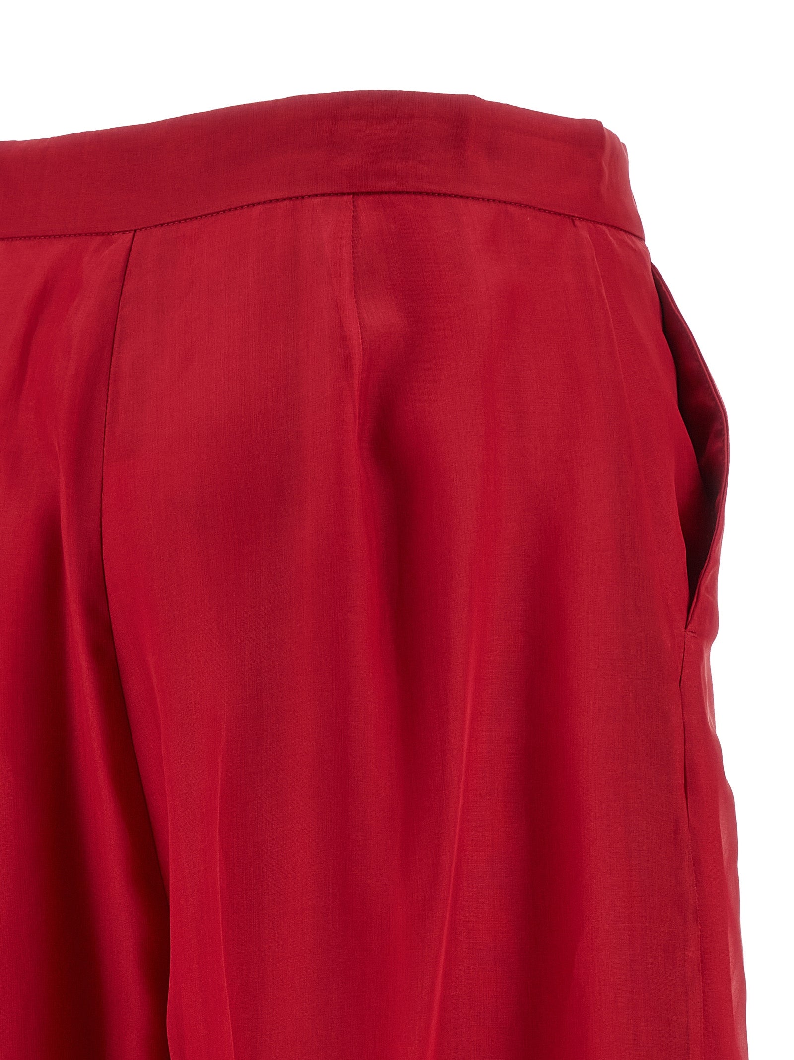 Max Mara Multicolor Silk Casual Women's Pants