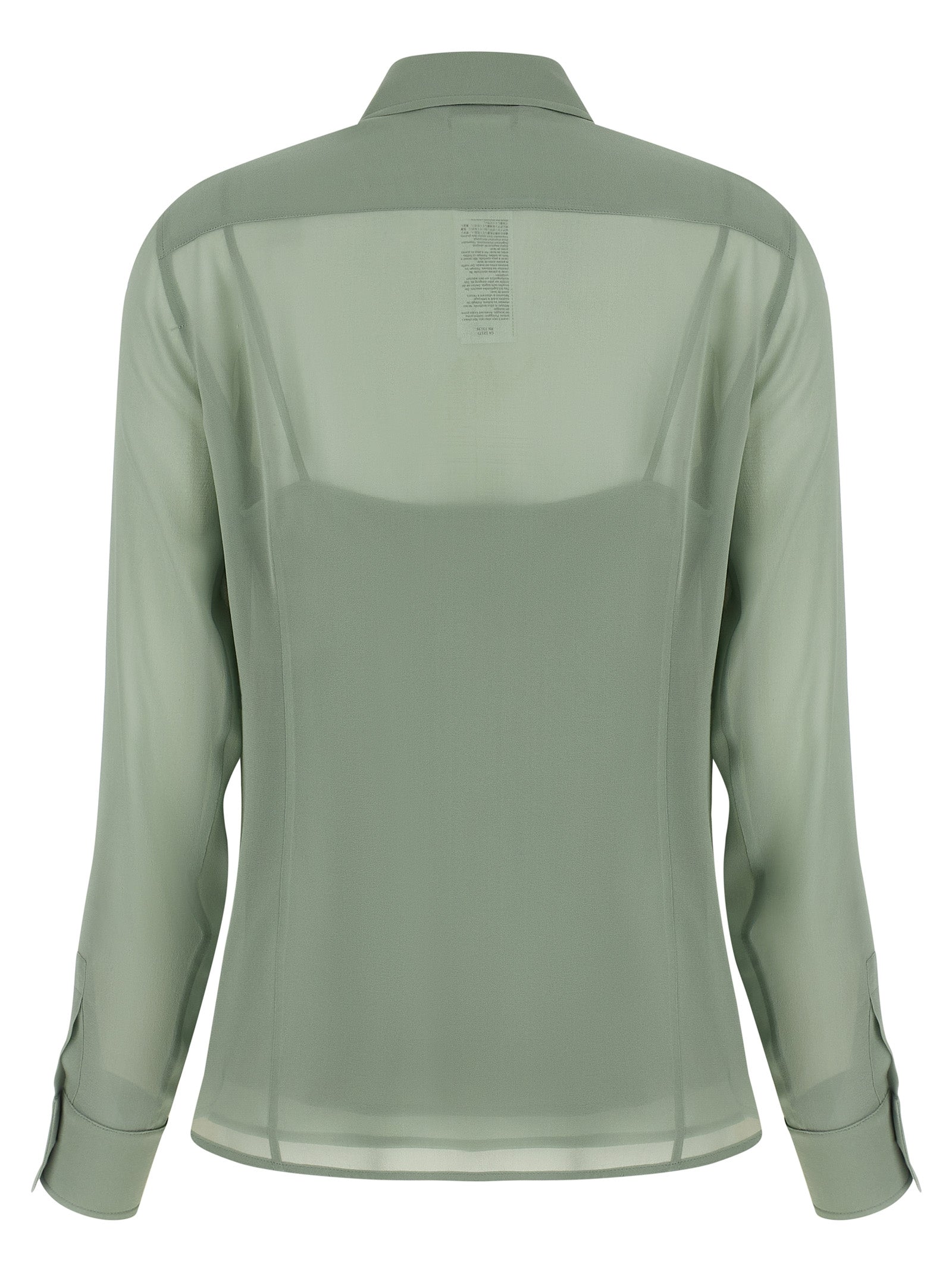 Max Mara Bicolor Silk Women's Blouse