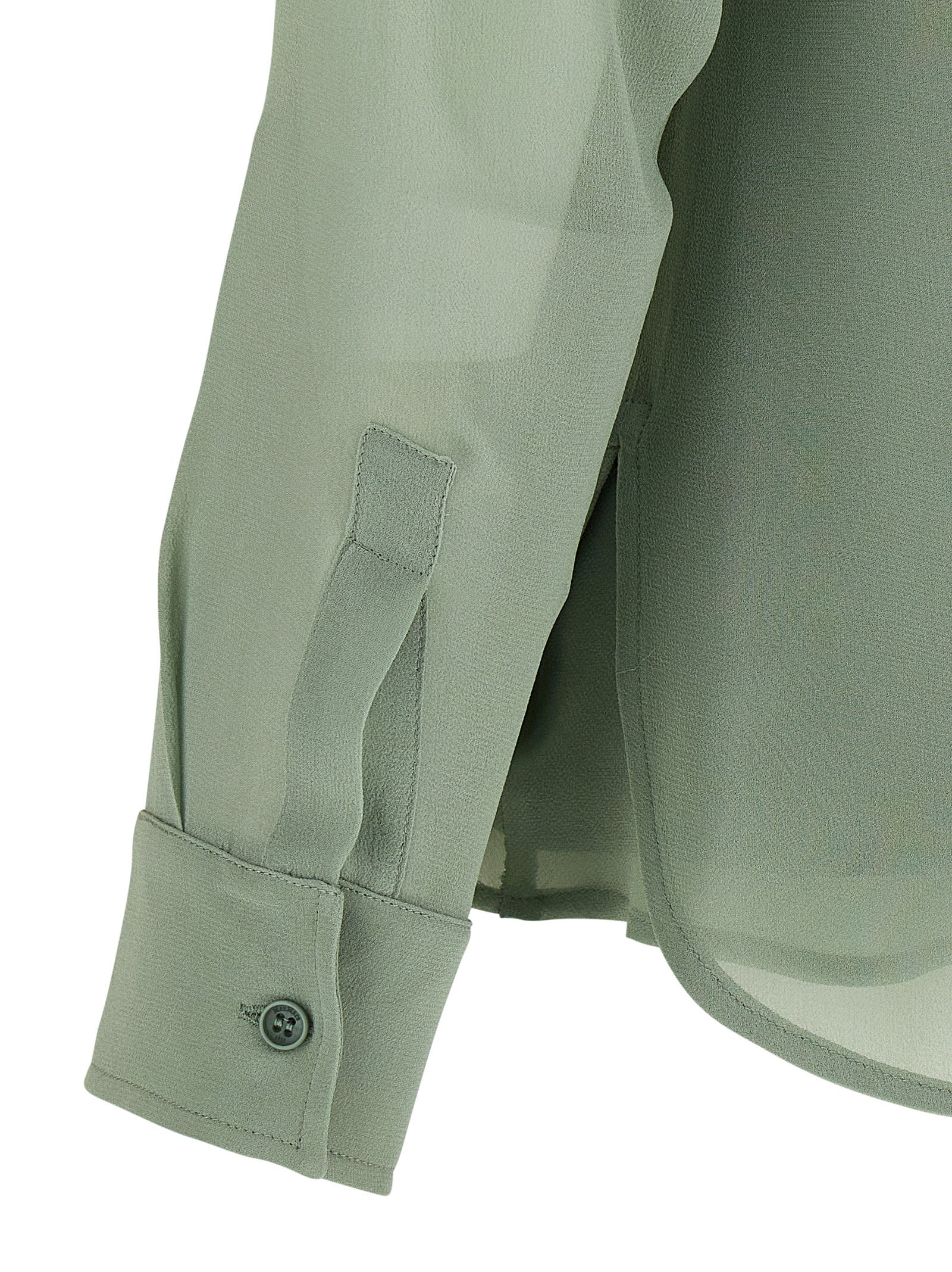 Max Mara Bicolor Silk Women's Blouse