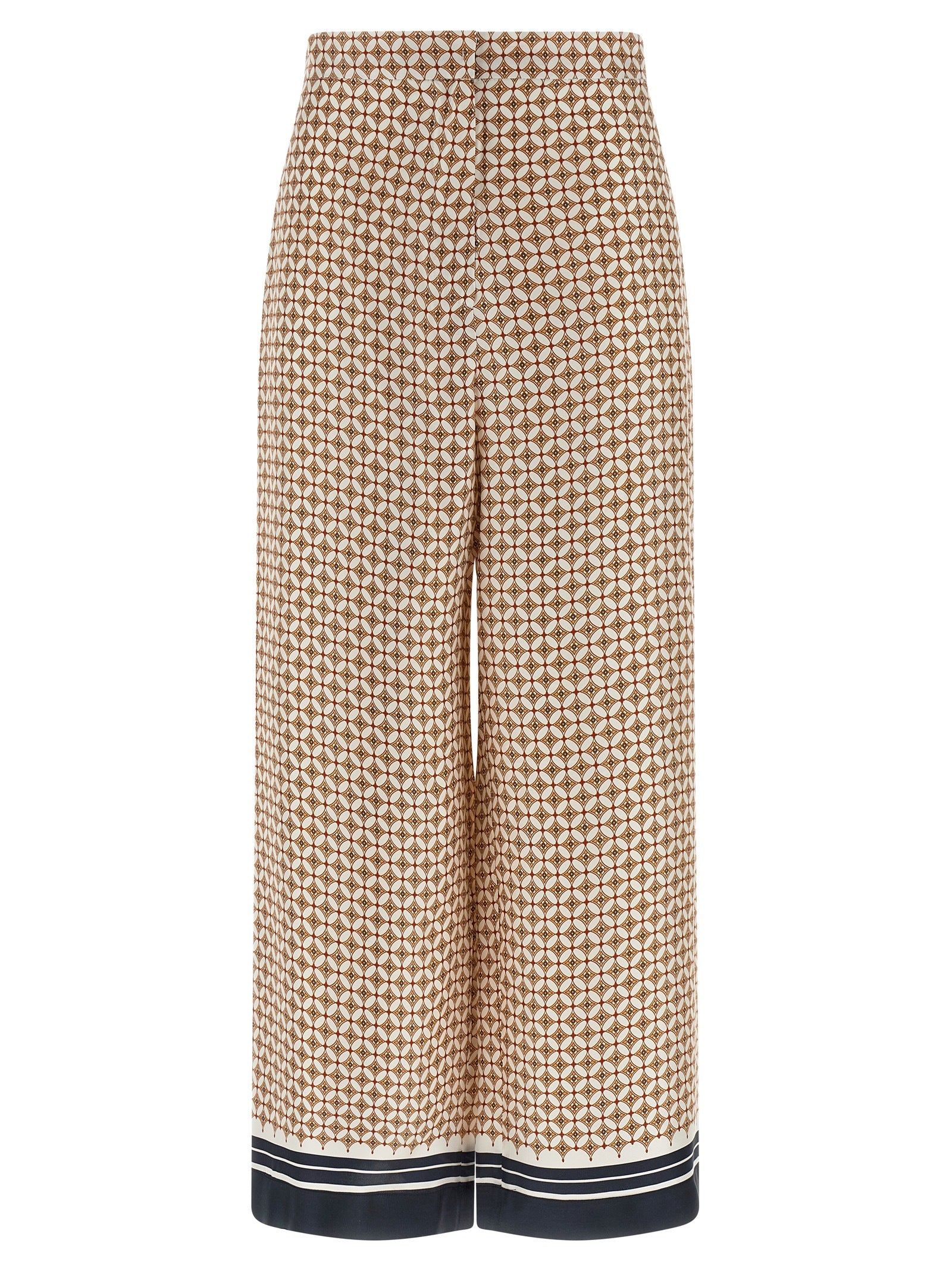 Max Mara Blue Silk Women's Pants
