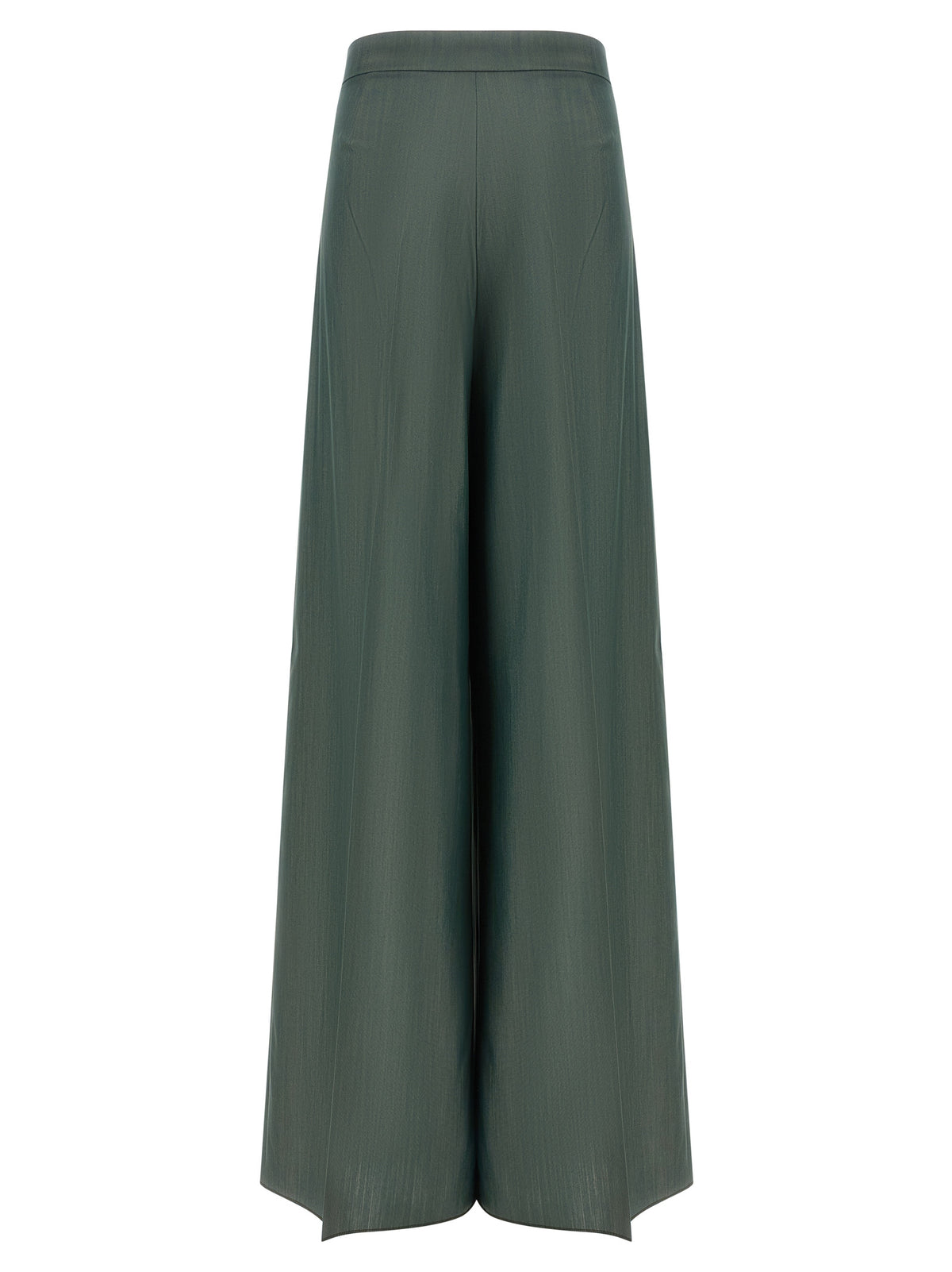 Max Mara Bicolor Virgin Wool Casual Women's Pants