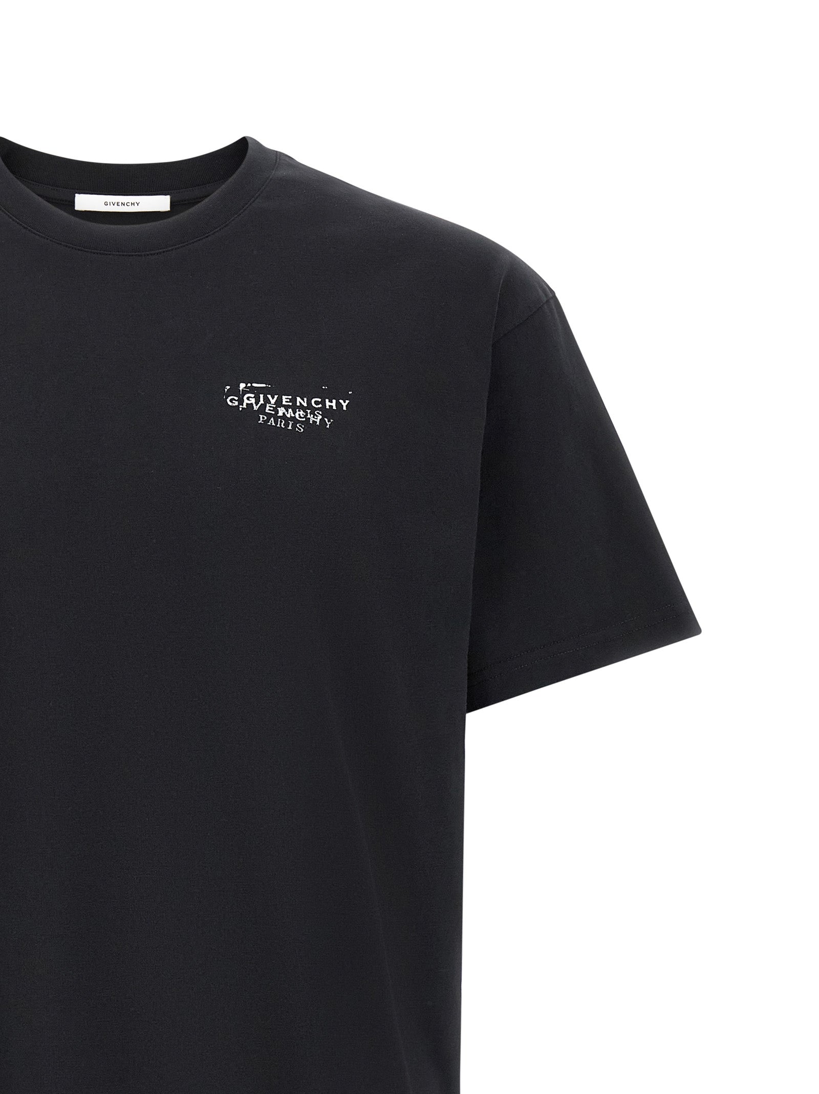 Givenchy Black Cotton Men's T-Shirt