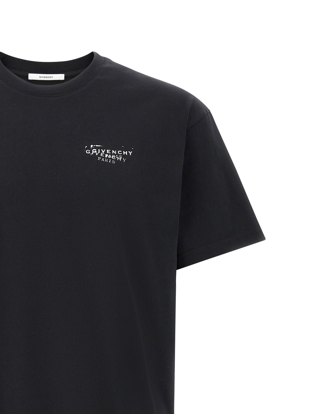 Givenchy Black Cotton Men's T-Shirt