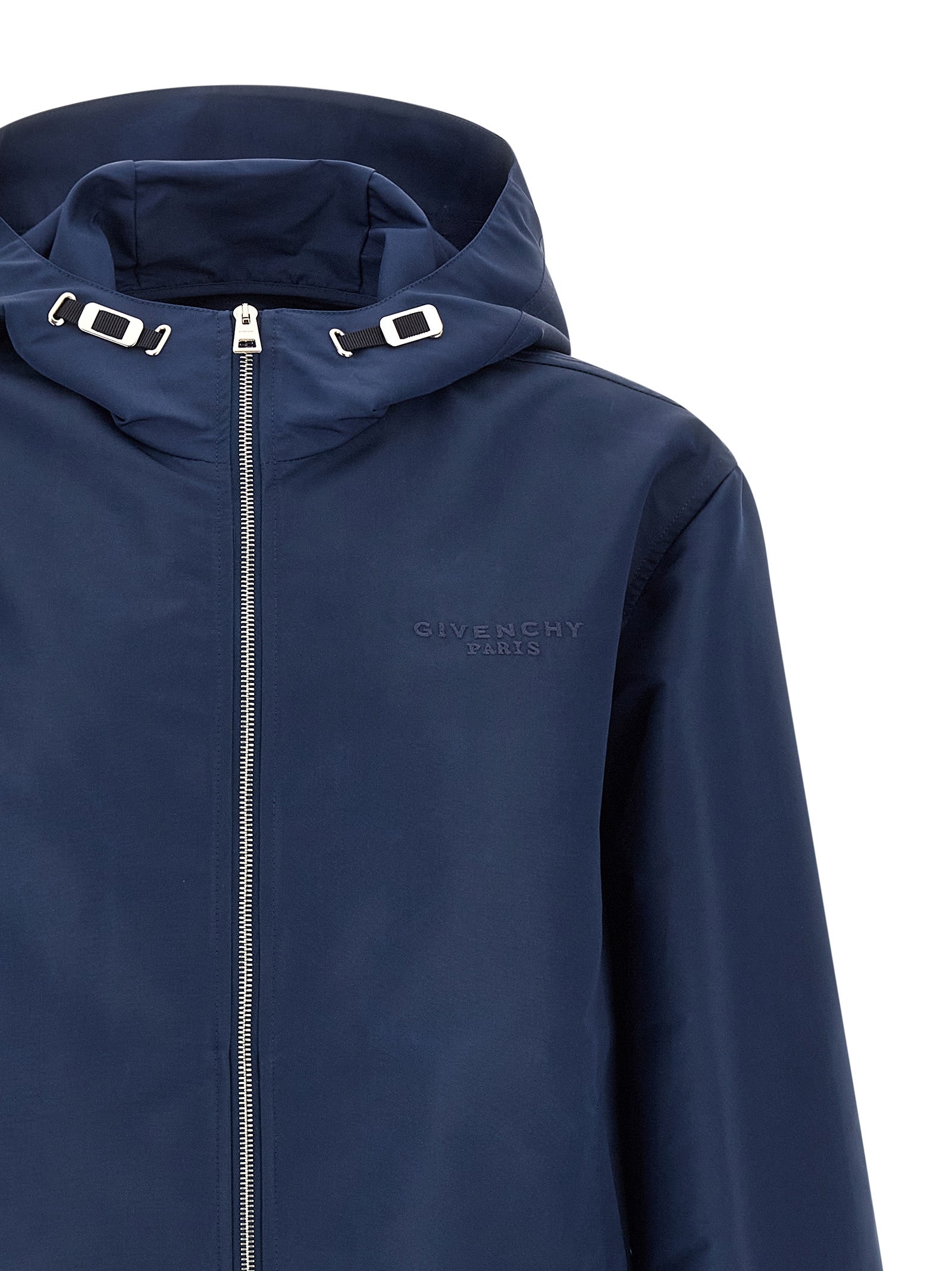 Givenchy Blue Polyester Shell Men's Jacket