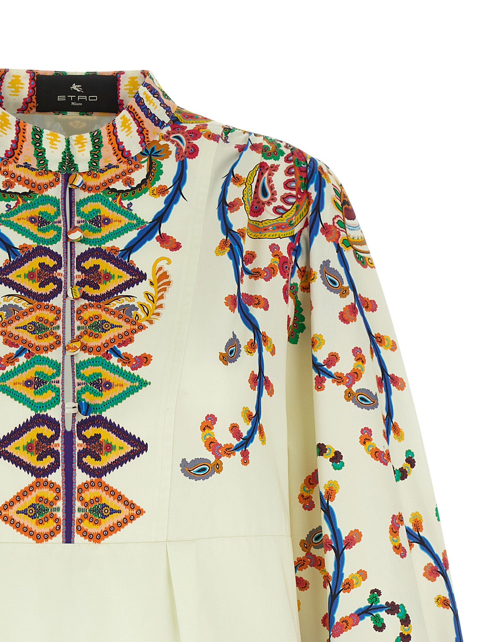 Etro Multicolor Cotton Short Women's Dress