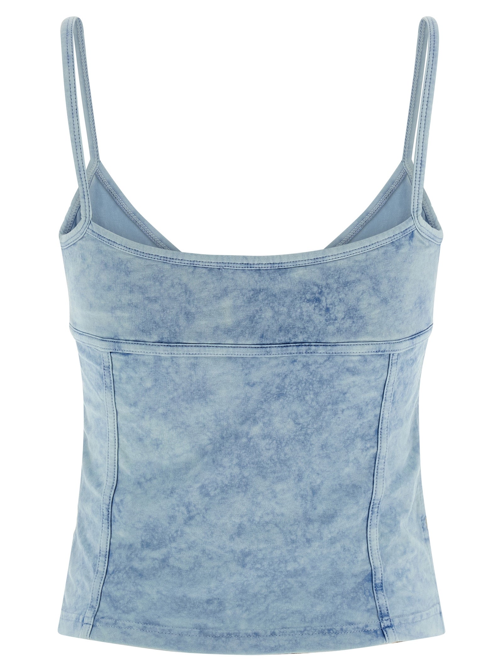 Diesel Blue Cotton Women's Top