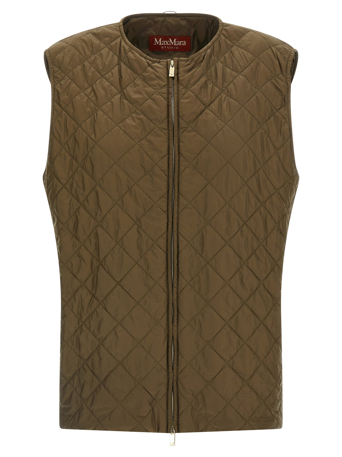Max Mara Bicolor Virgin Wool Women's Coat