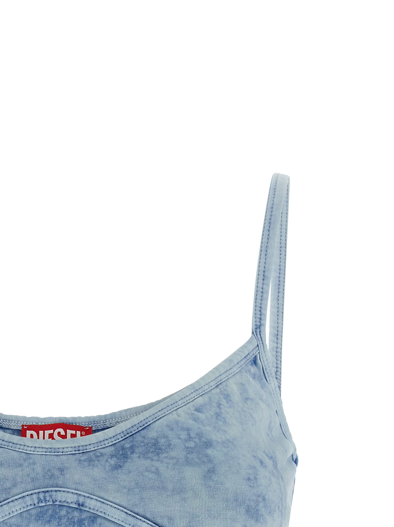Diesel Blue Cotton Women's Top