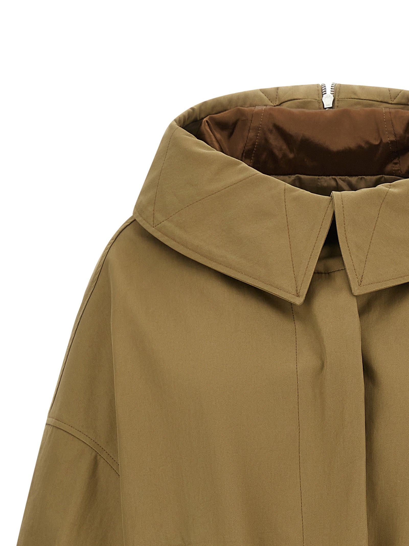 Dries Van Noten Beige Cotton Shell Women's Jacket