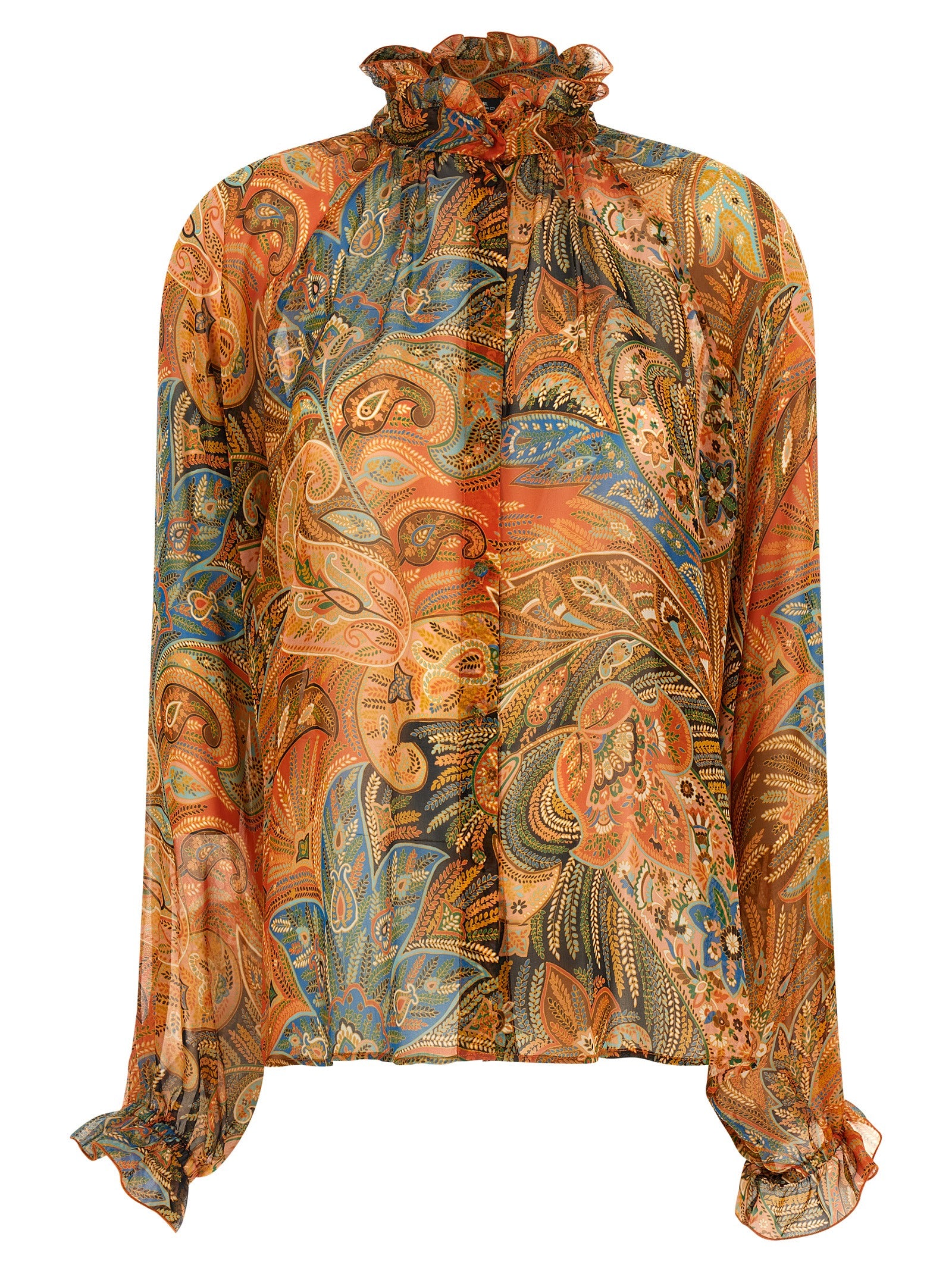 Etro Multicolor Silk Women's Blouse