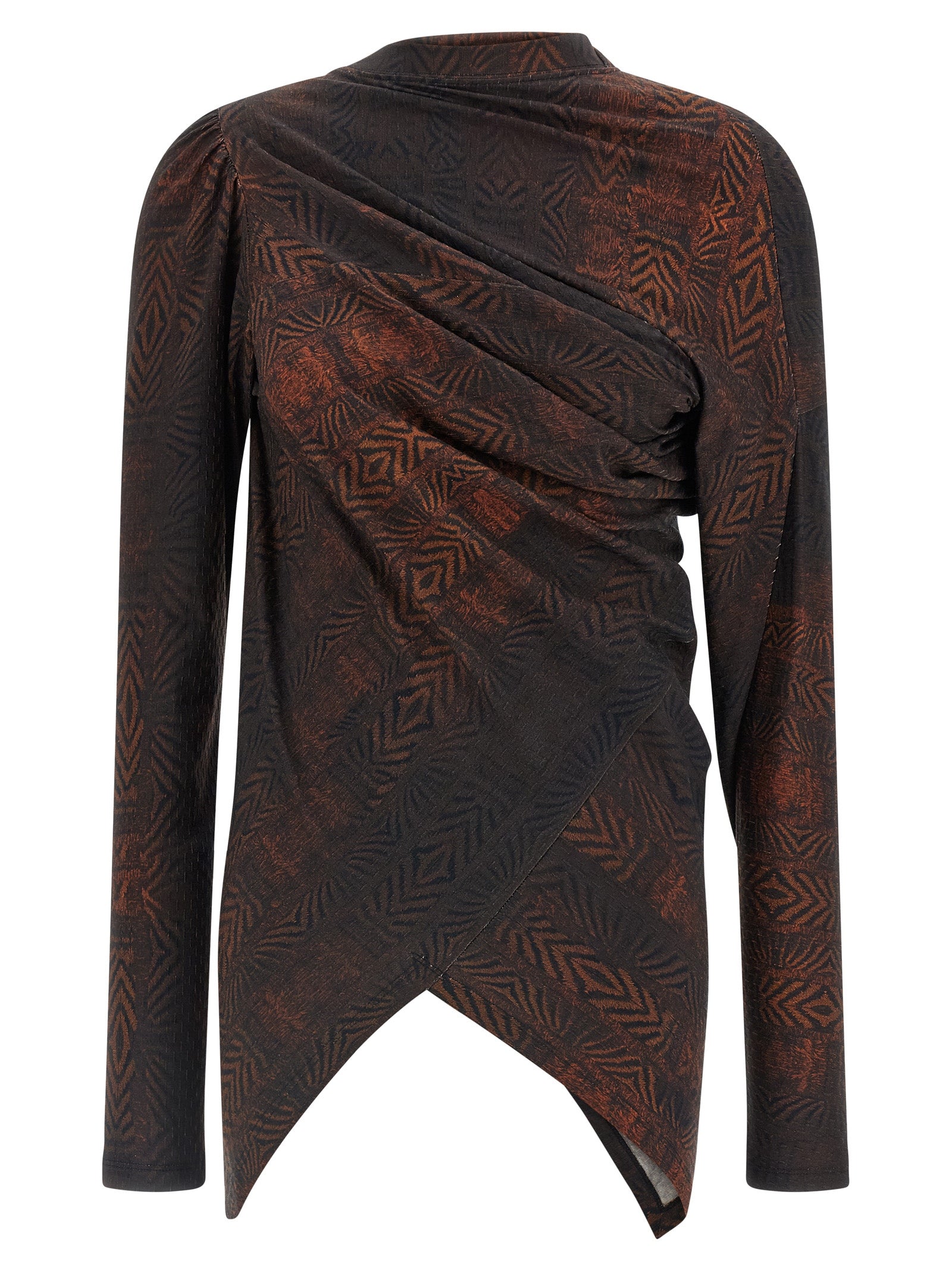 Kiko Kostadinov Brown Cotton Women's Shirt