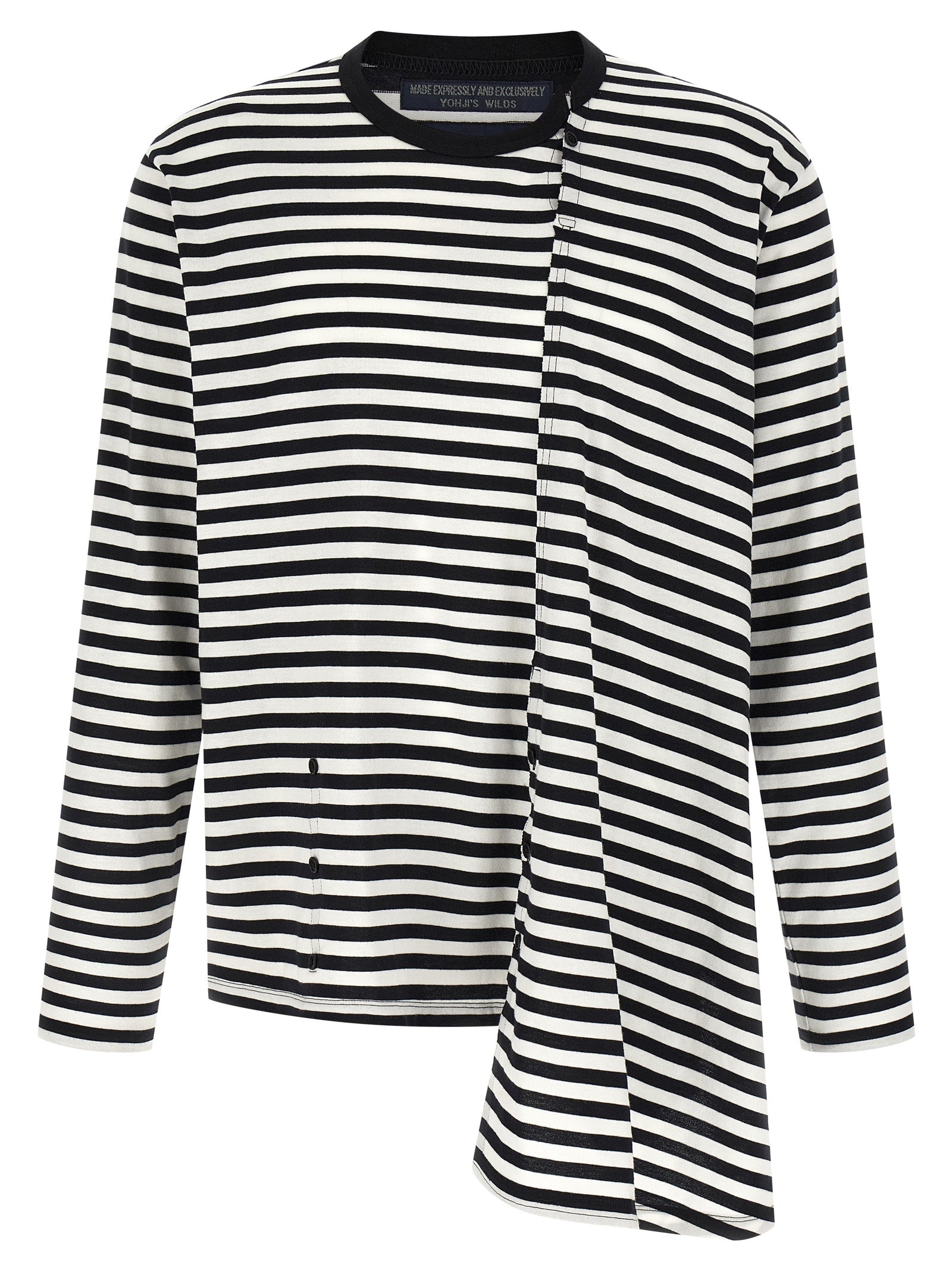 Yohji Yamamoto Bicolor Cotton Men's Cardigan