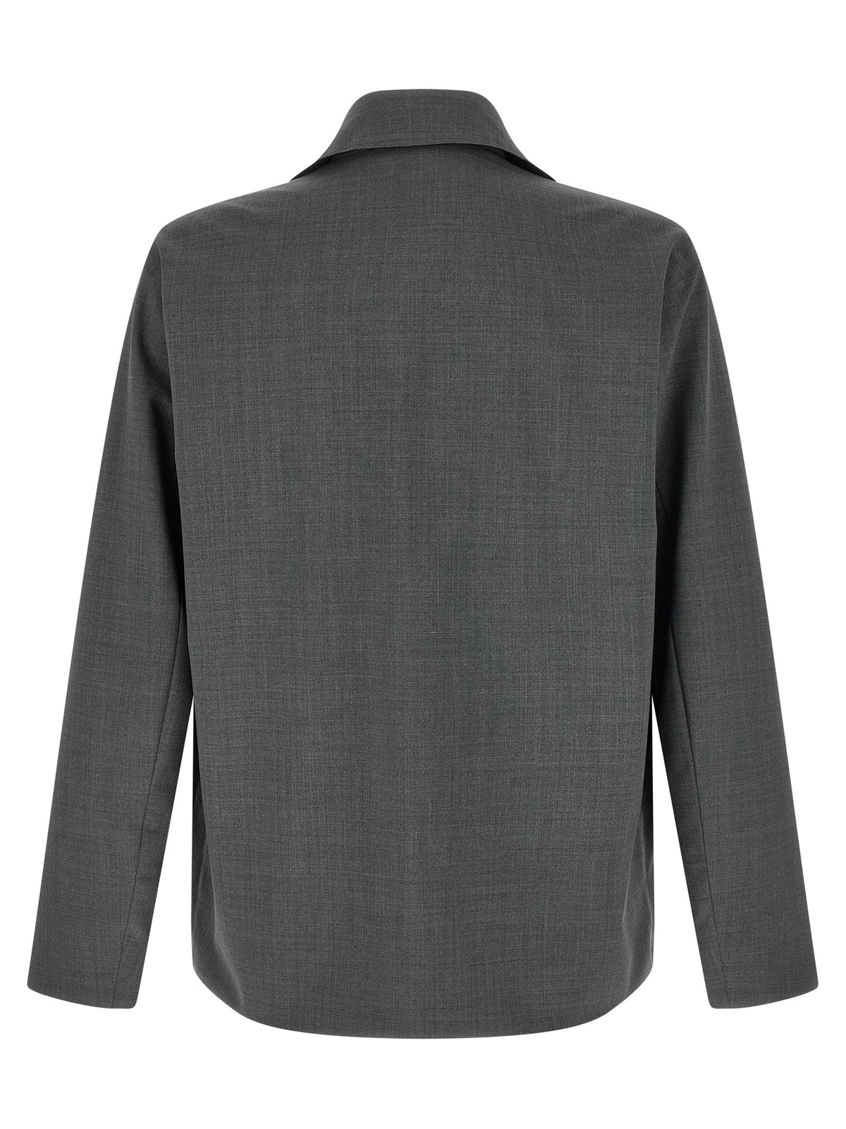 Herno Gray Polyester Full-Length Men's Jacket