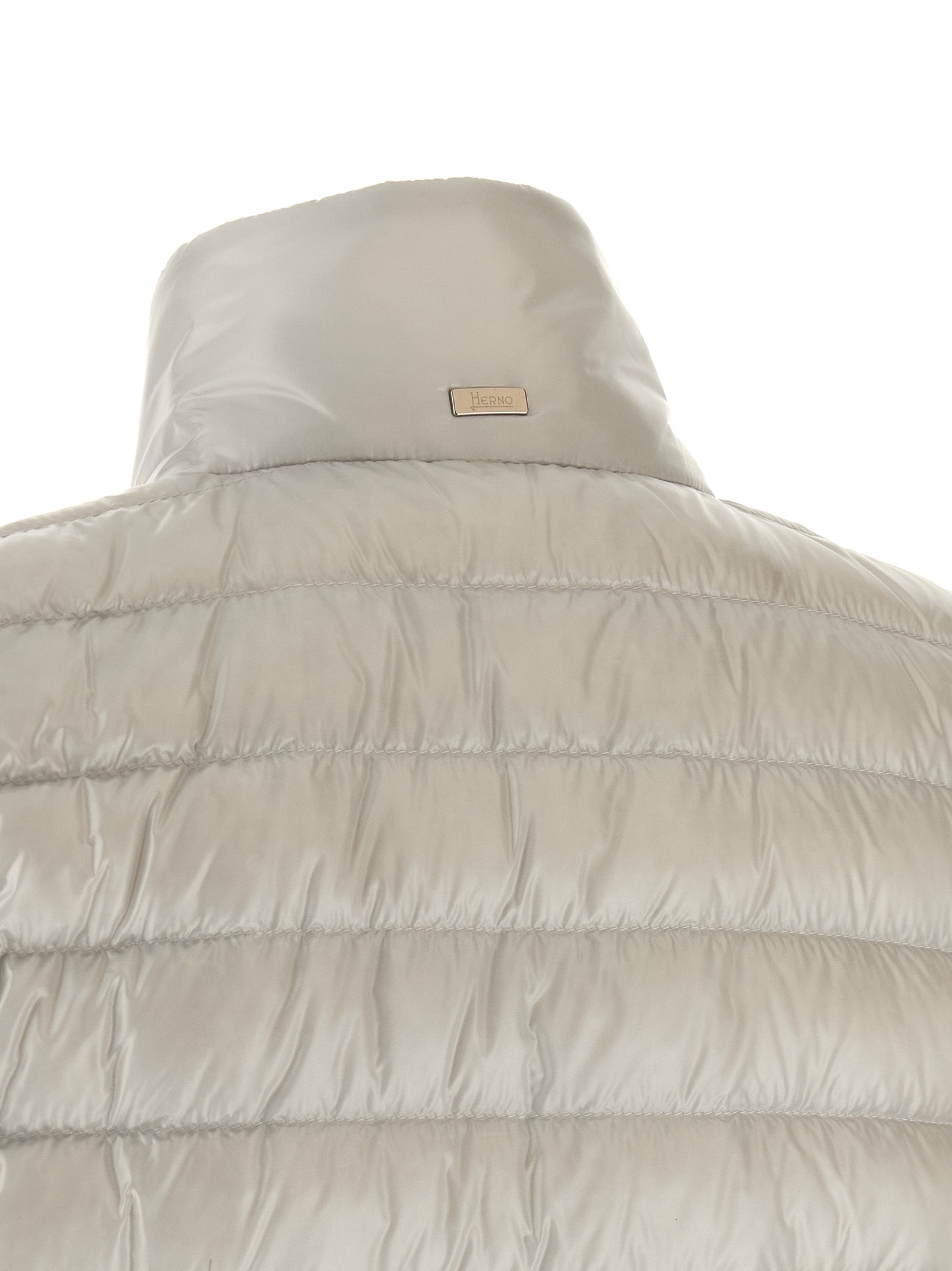 Herno Gray Polyamide Full-Length Women's Jacket