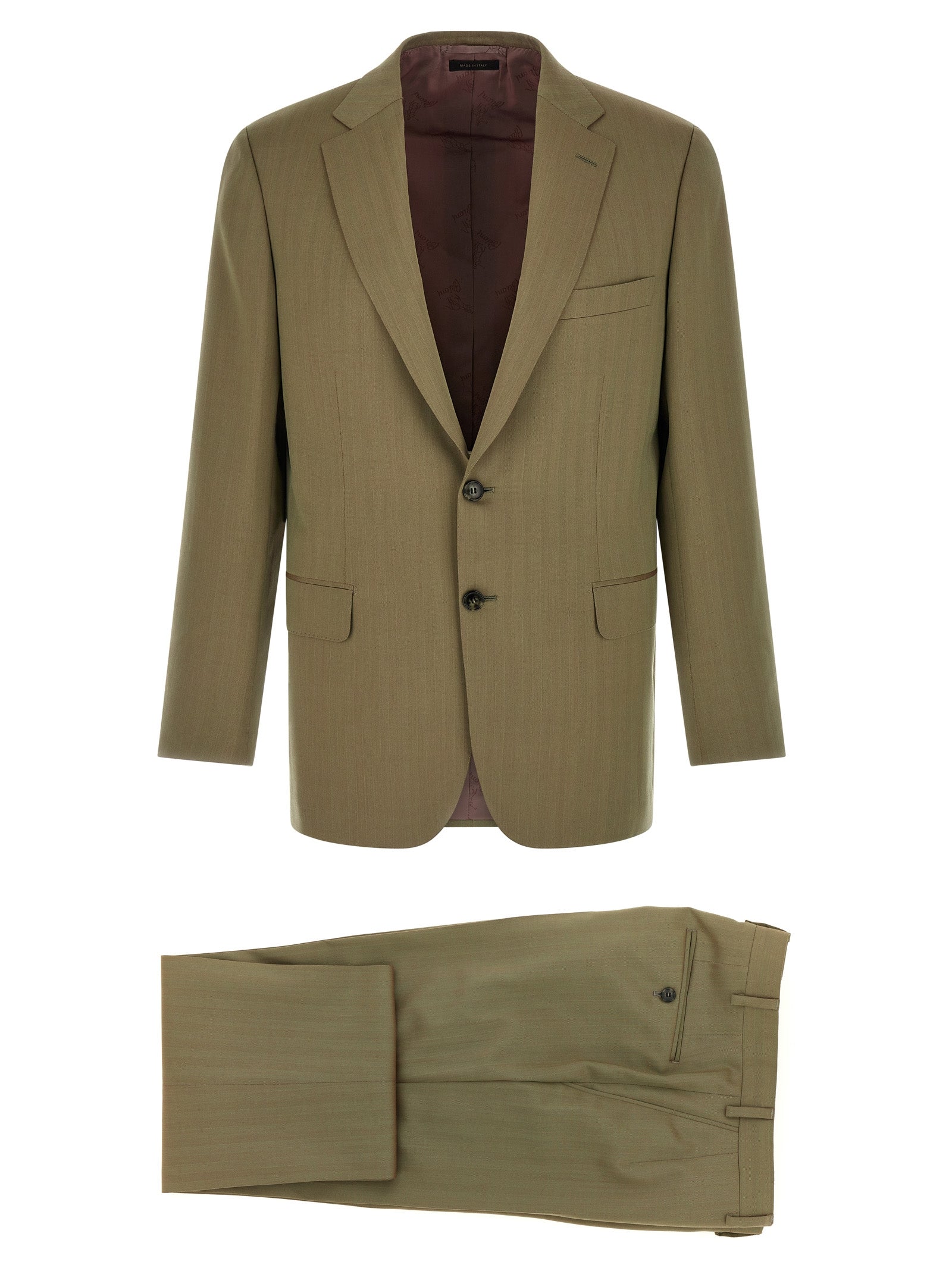 Brioni Bicolor Wool Two-Piece Men's Suit