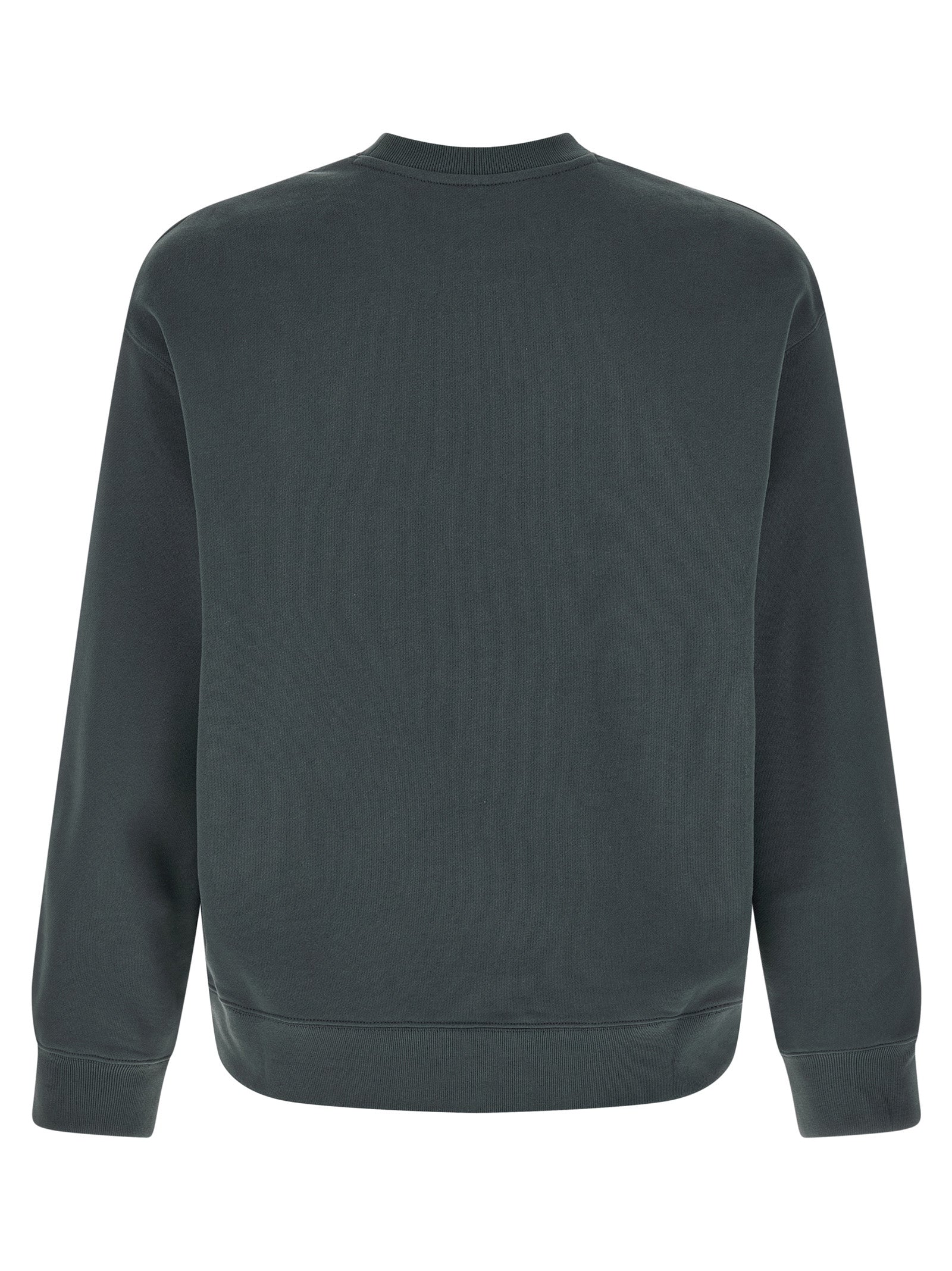 Maison Kitsuné Blue Organic Cotton Men's Sweatshirt