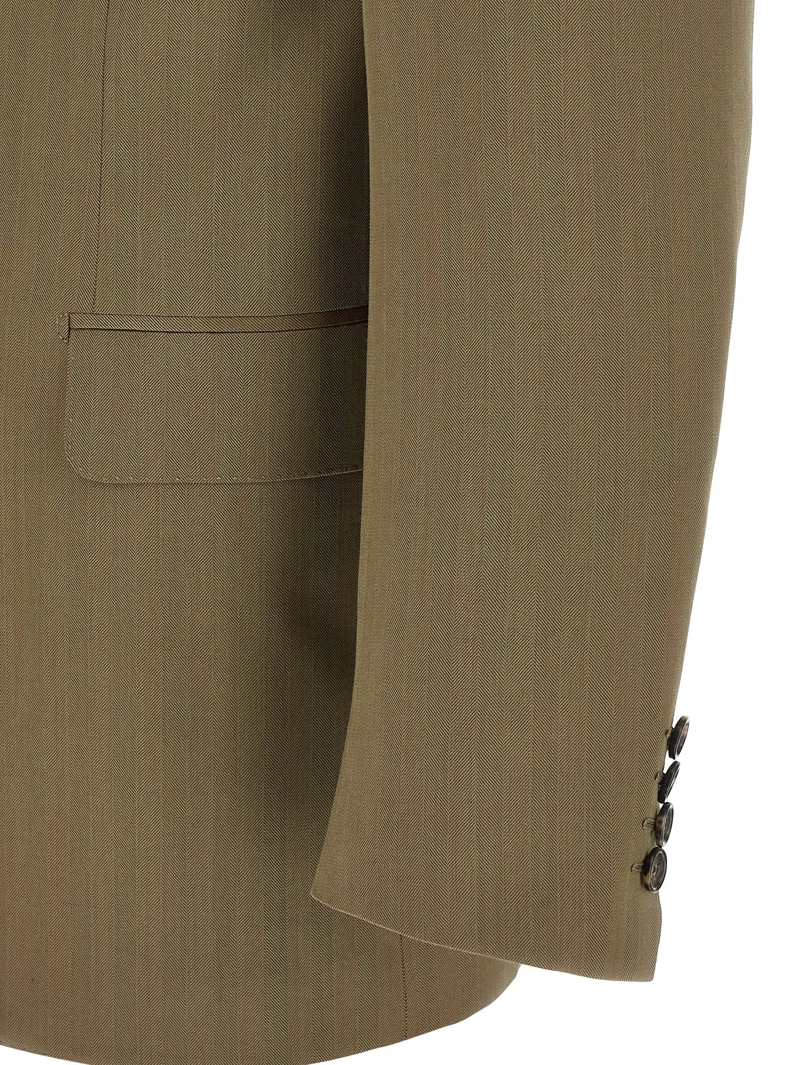 Brioni Bicolor Wool Two-Piece Men's Suit