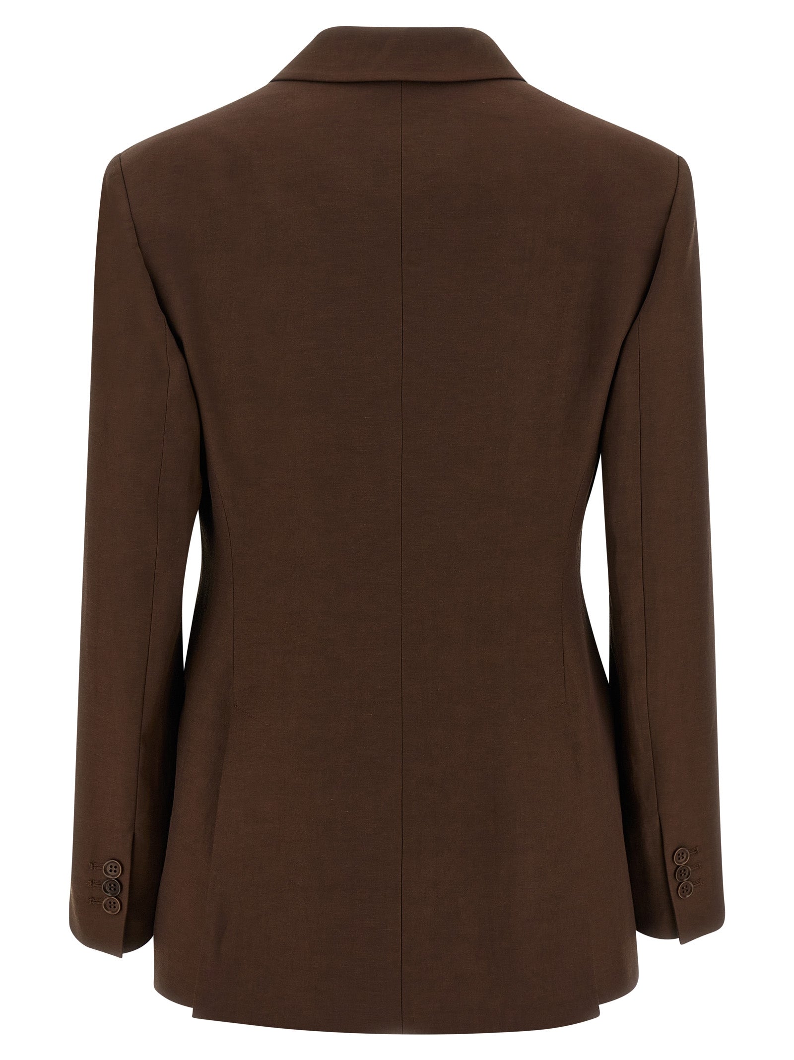 P.A.R.O.S.H. Brown Viscose Women's Blazer
