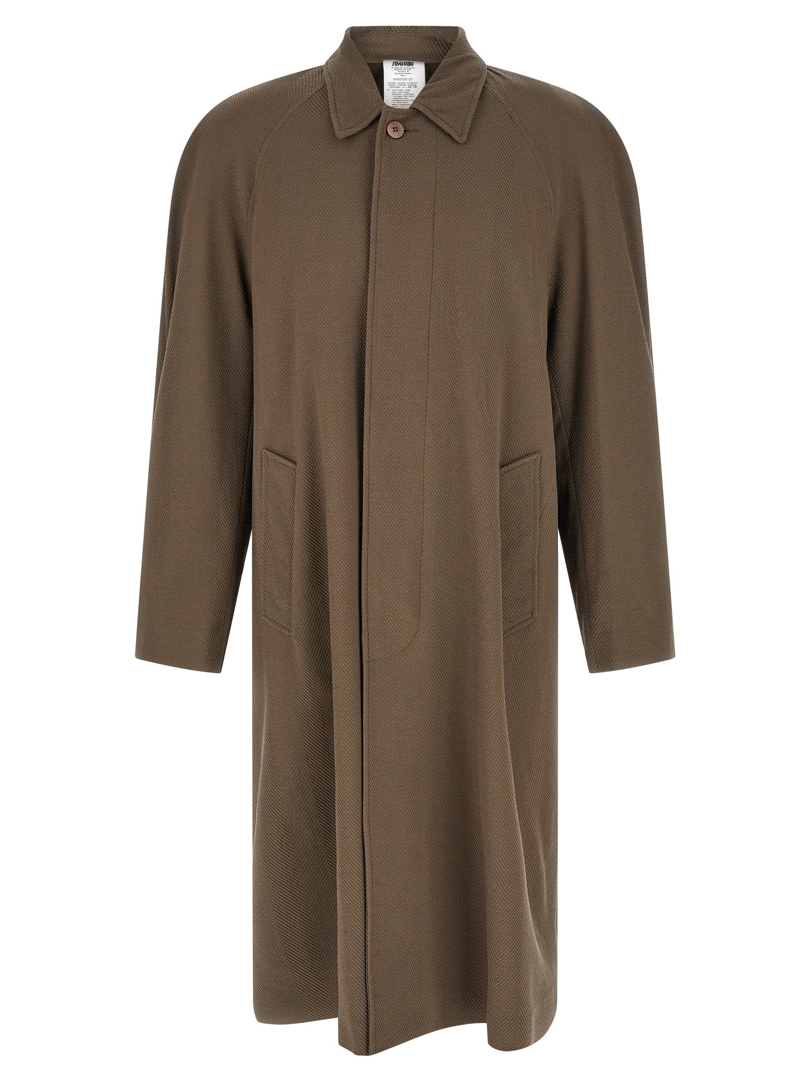 Magliano Beige Virgin Wool Men's Coat