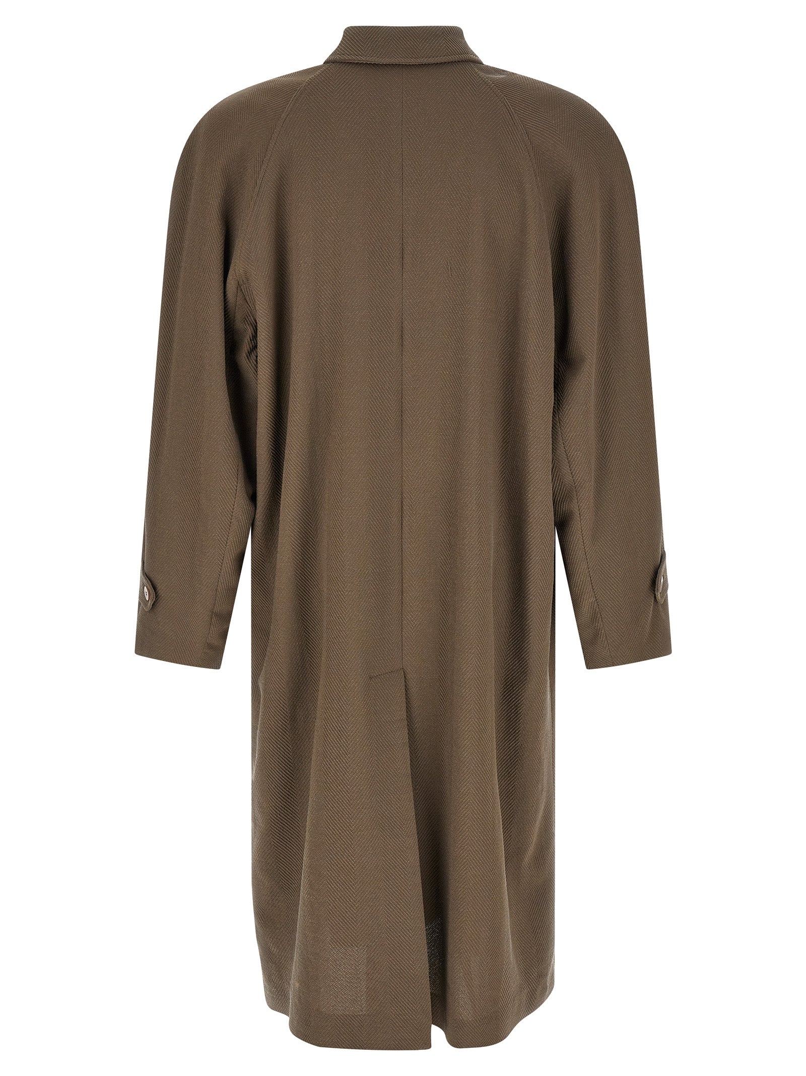 Magliano Beige Virgin Wool Men's Coat