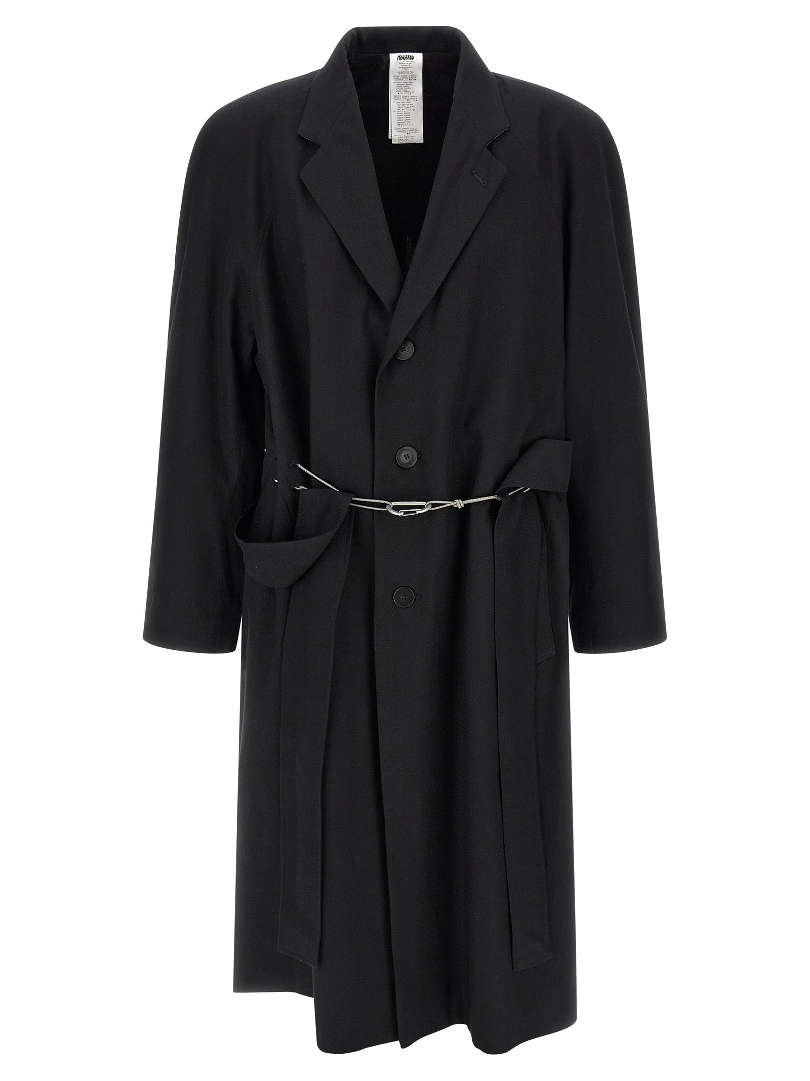 Magliano Black Cotton Men's Coat