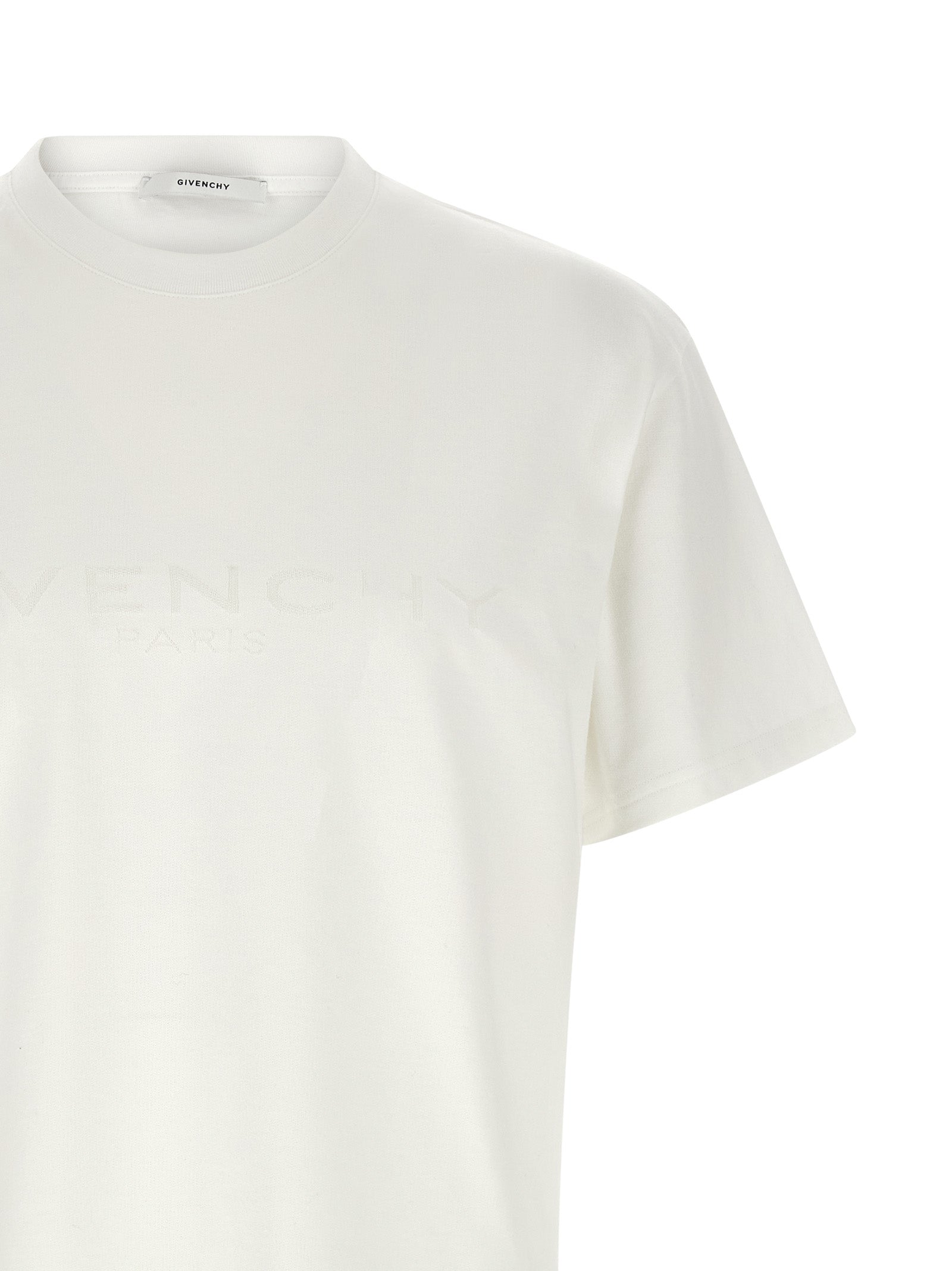 Givenchy White Cotton Men's T-Shirt