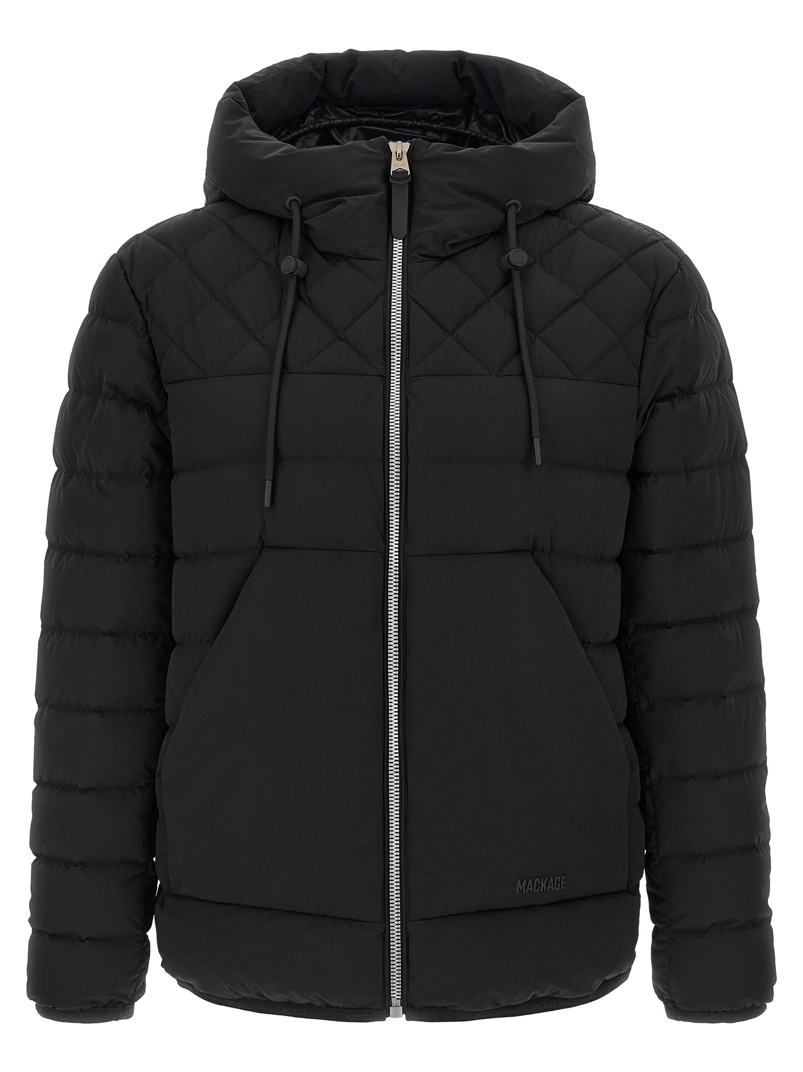 Mackage Black Nylon Full-Length Men's Jacket