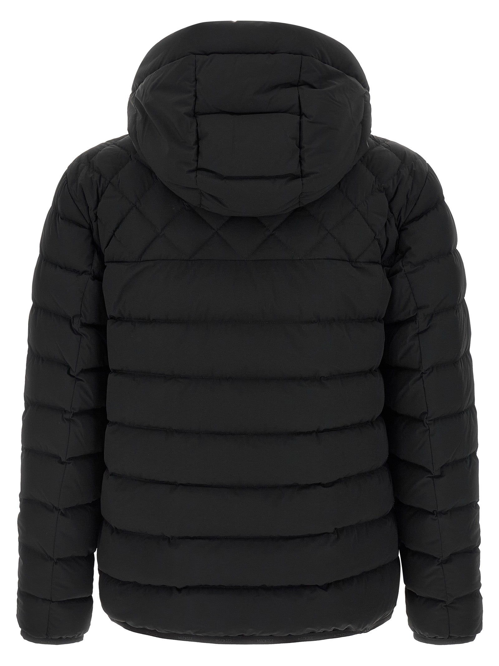 Mackage Black Nylon Full-Length Men's Jacket