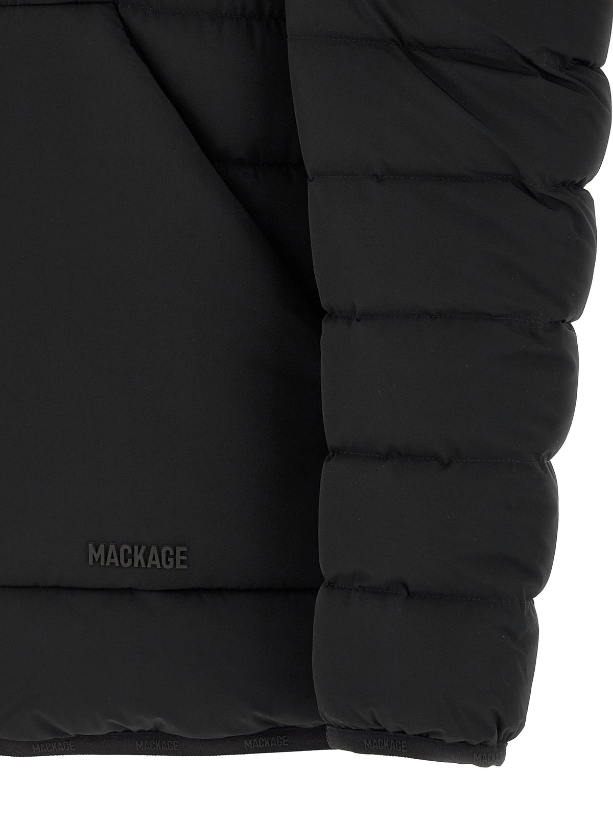Mackage Black Nylon Full-Length Men's Jacket