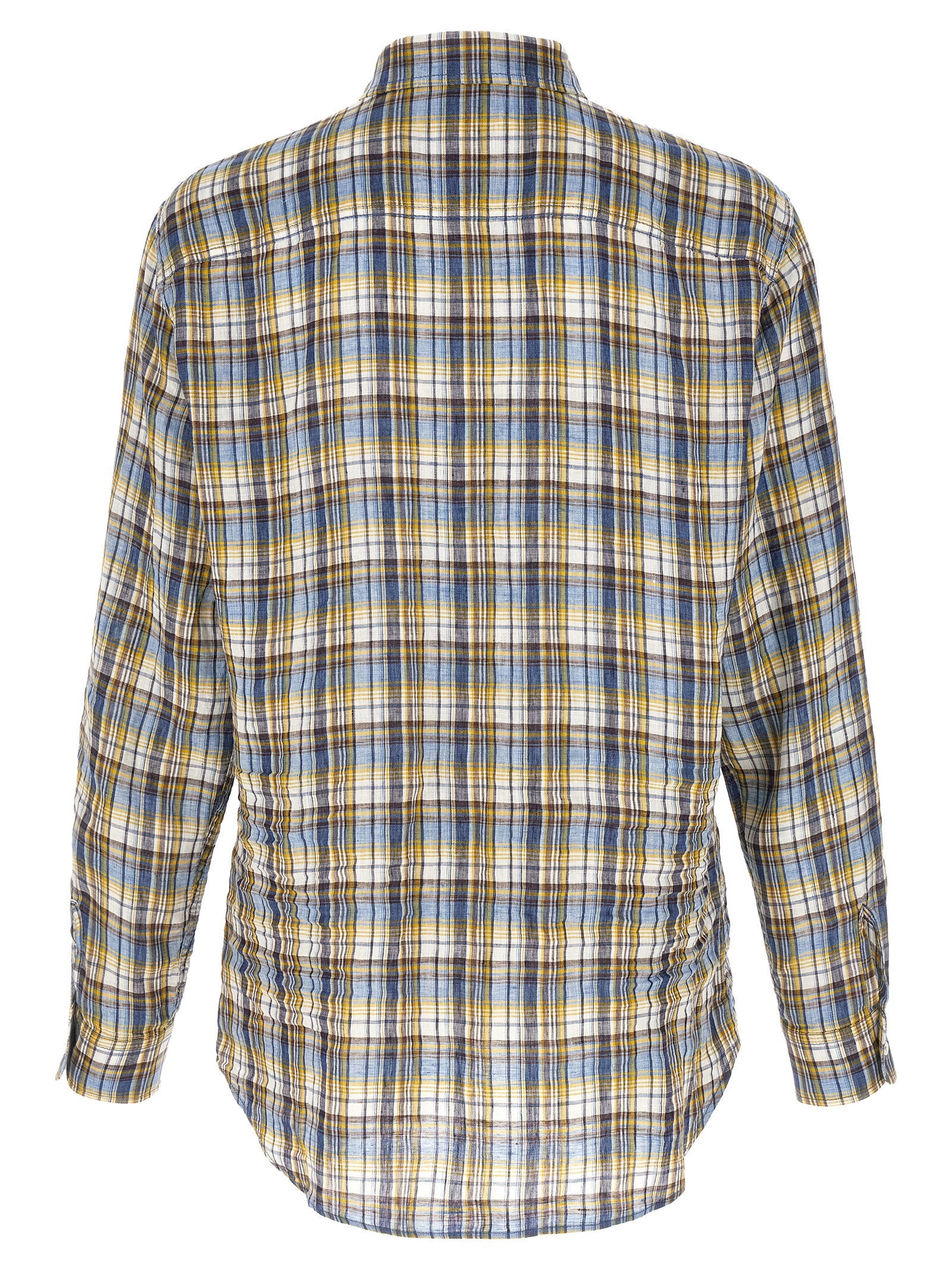 Dsquared² Multicolor Linen Men's Blouse