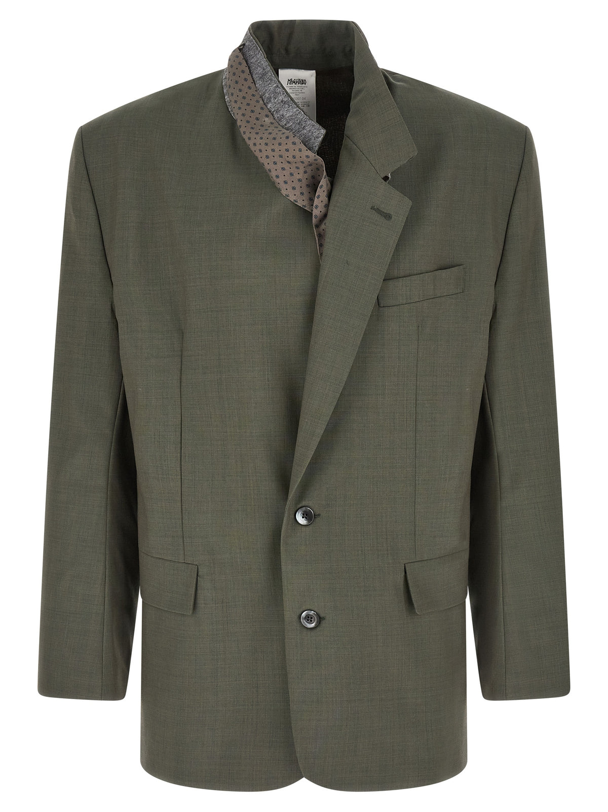Magliano Bicolor Virgin Wool Men's Blazer