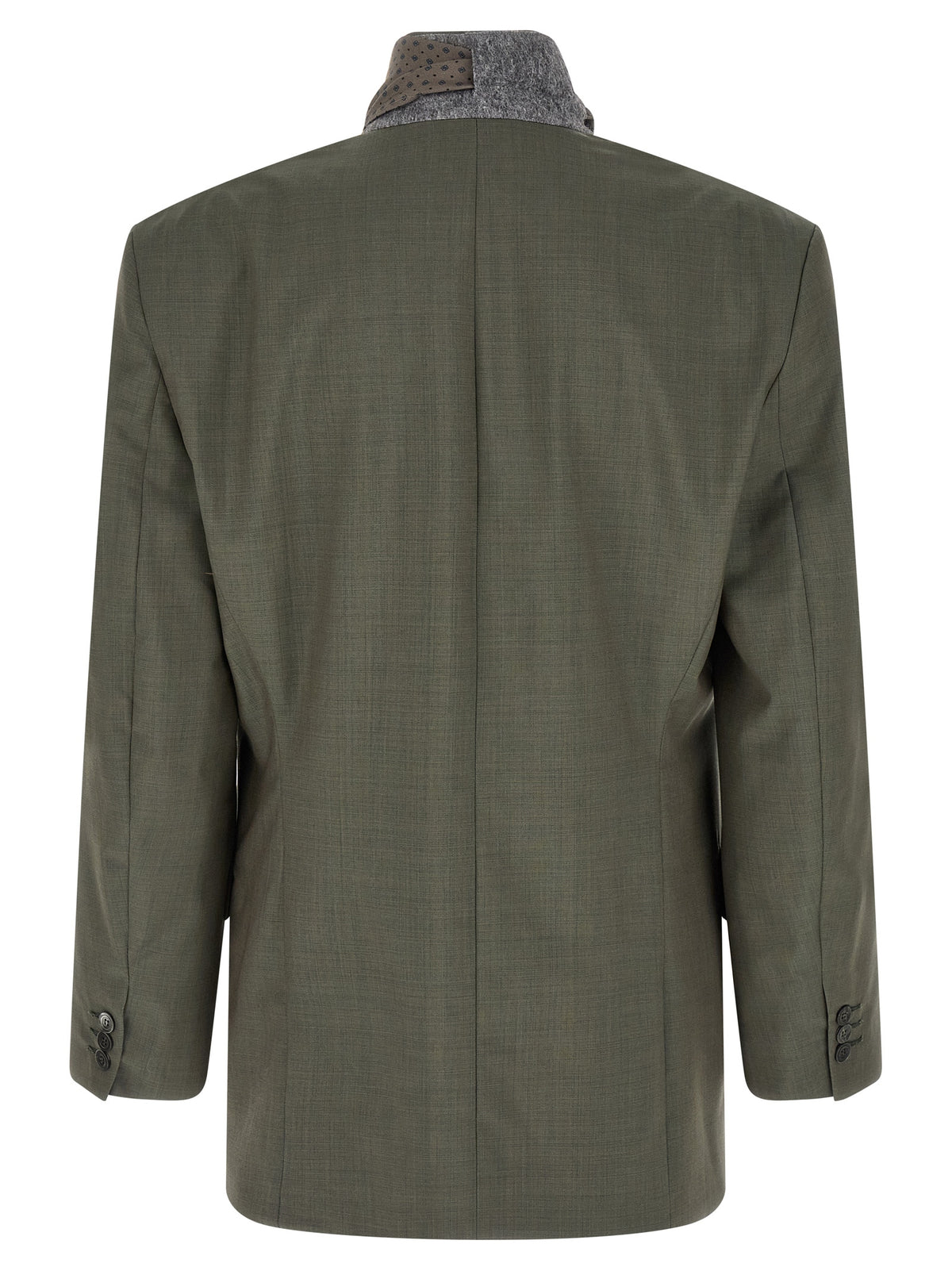 Magliano Bicolor Virgin Wool Men's Blazer