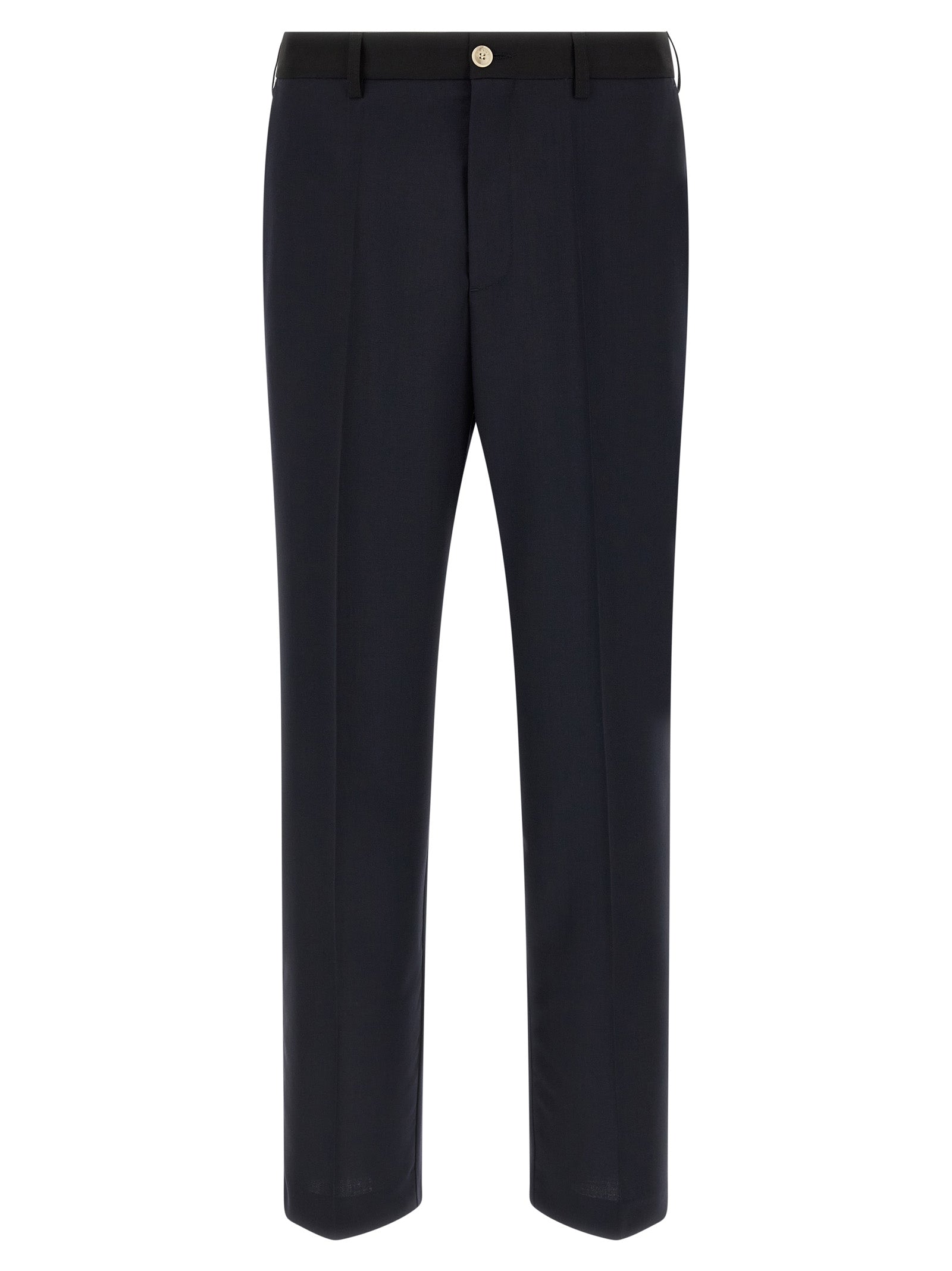Marni Blue Virgin Wool Casual Men's Pants
